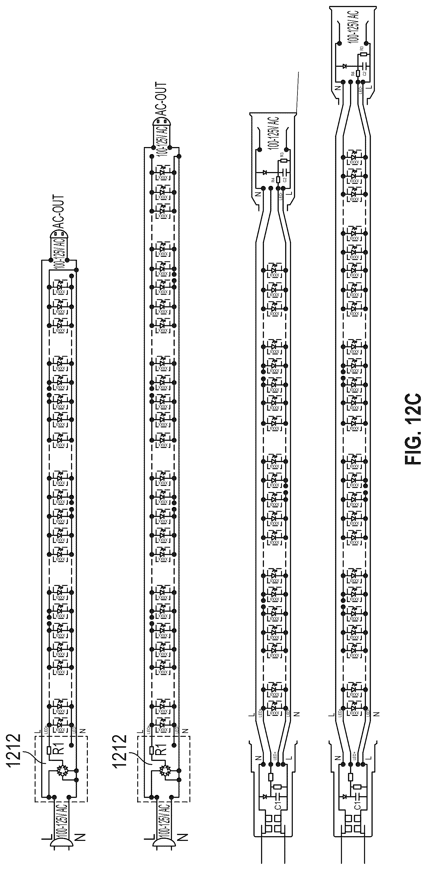 Patent US12313247 Figure 15 – High voltage direct insert string lights