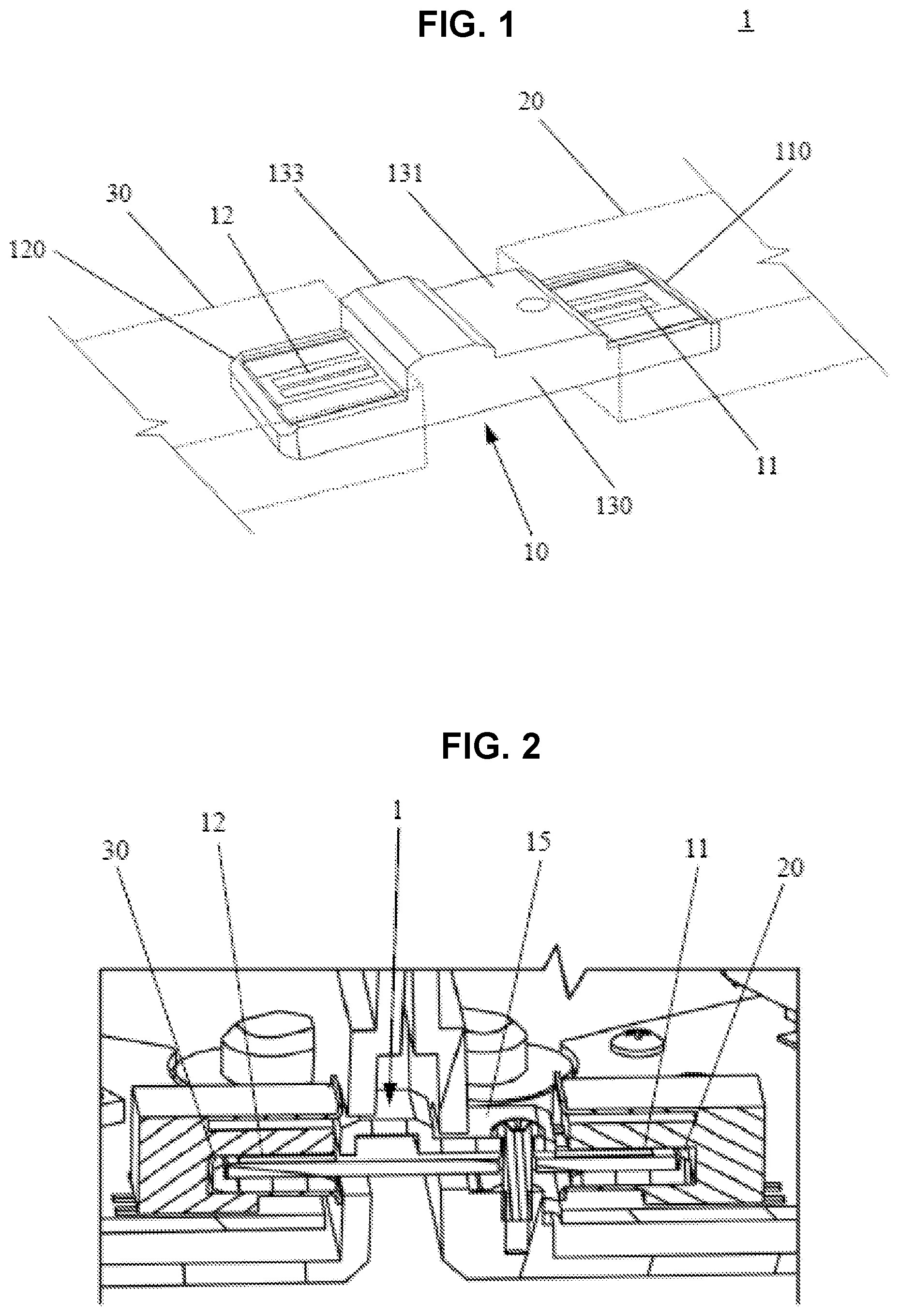 Patent US12313250 Figure 1 – Electrical connection apparatus and illumination system