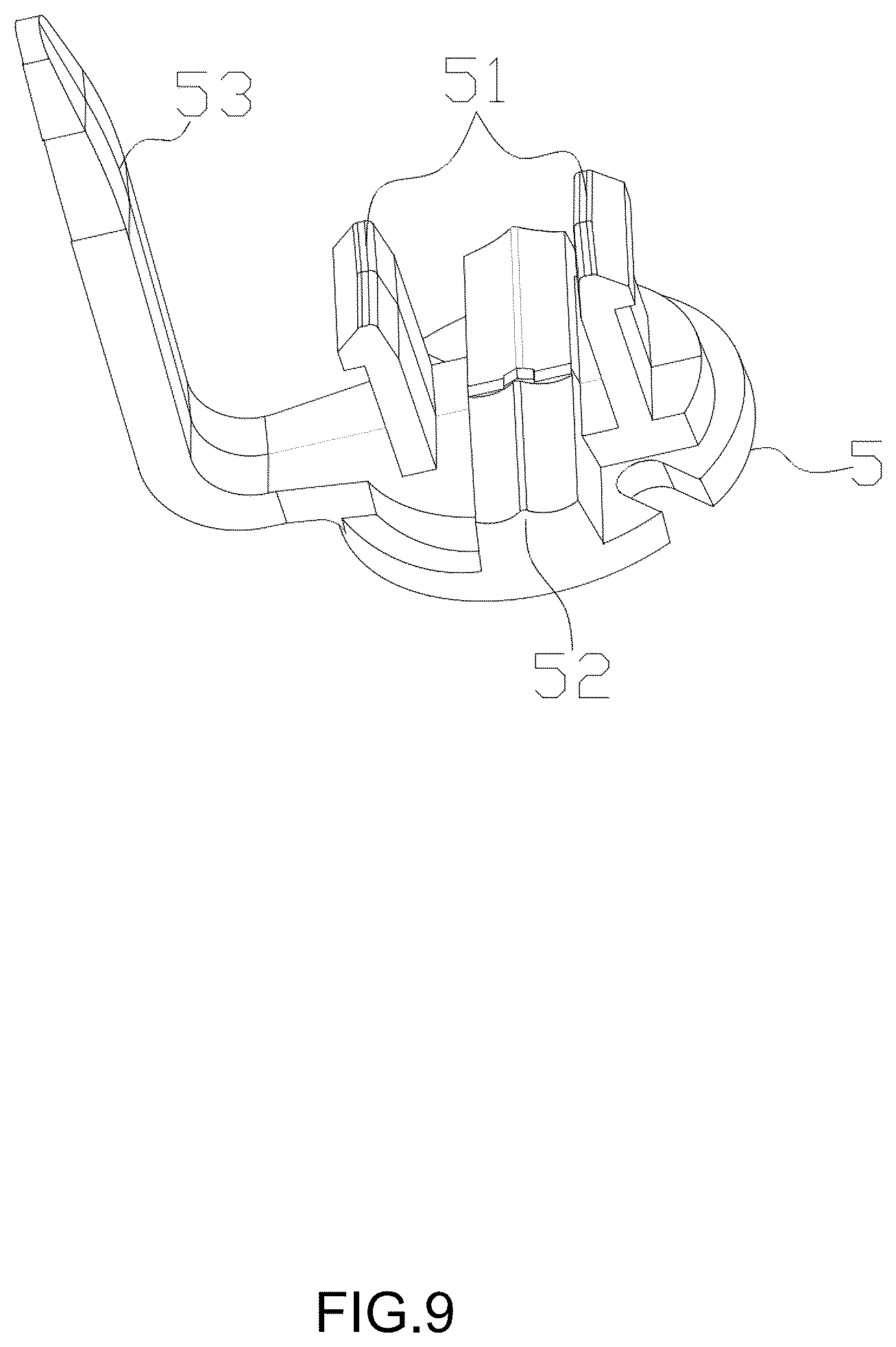 Patent US12313252 Figure 9 – Waterproof lamp head structure