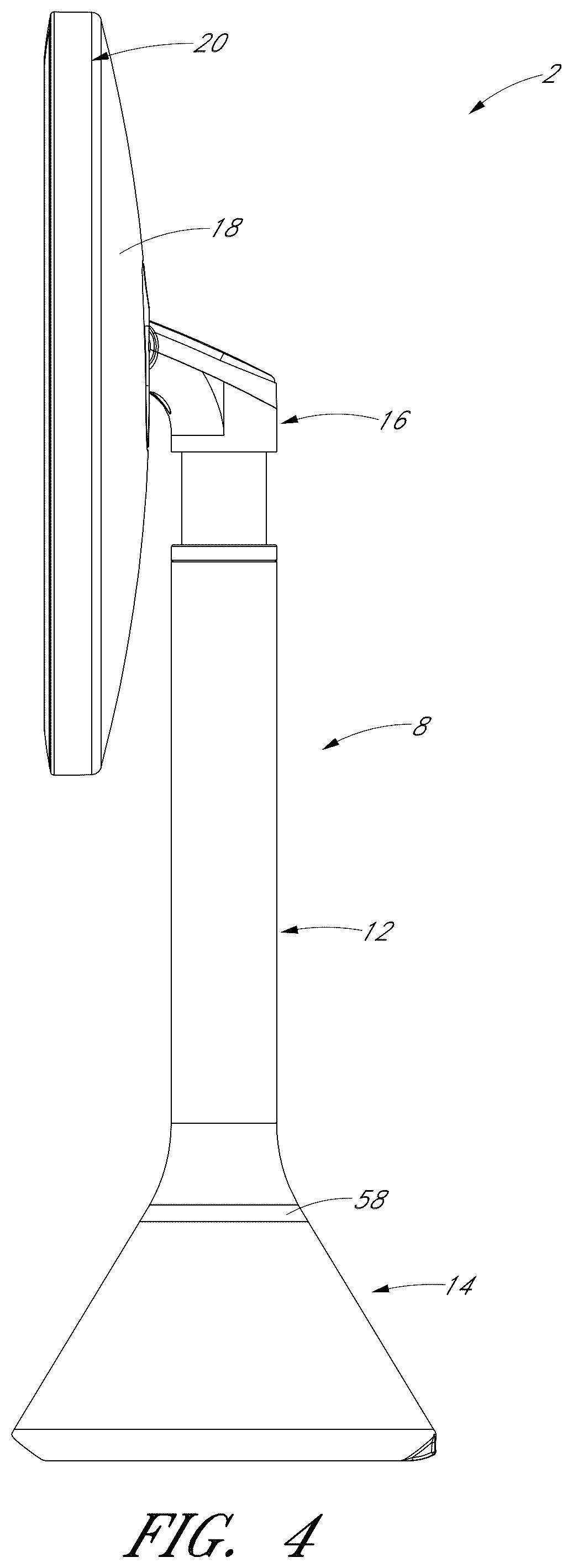 Patent US12313253 Figure 4 – Vanity mirror