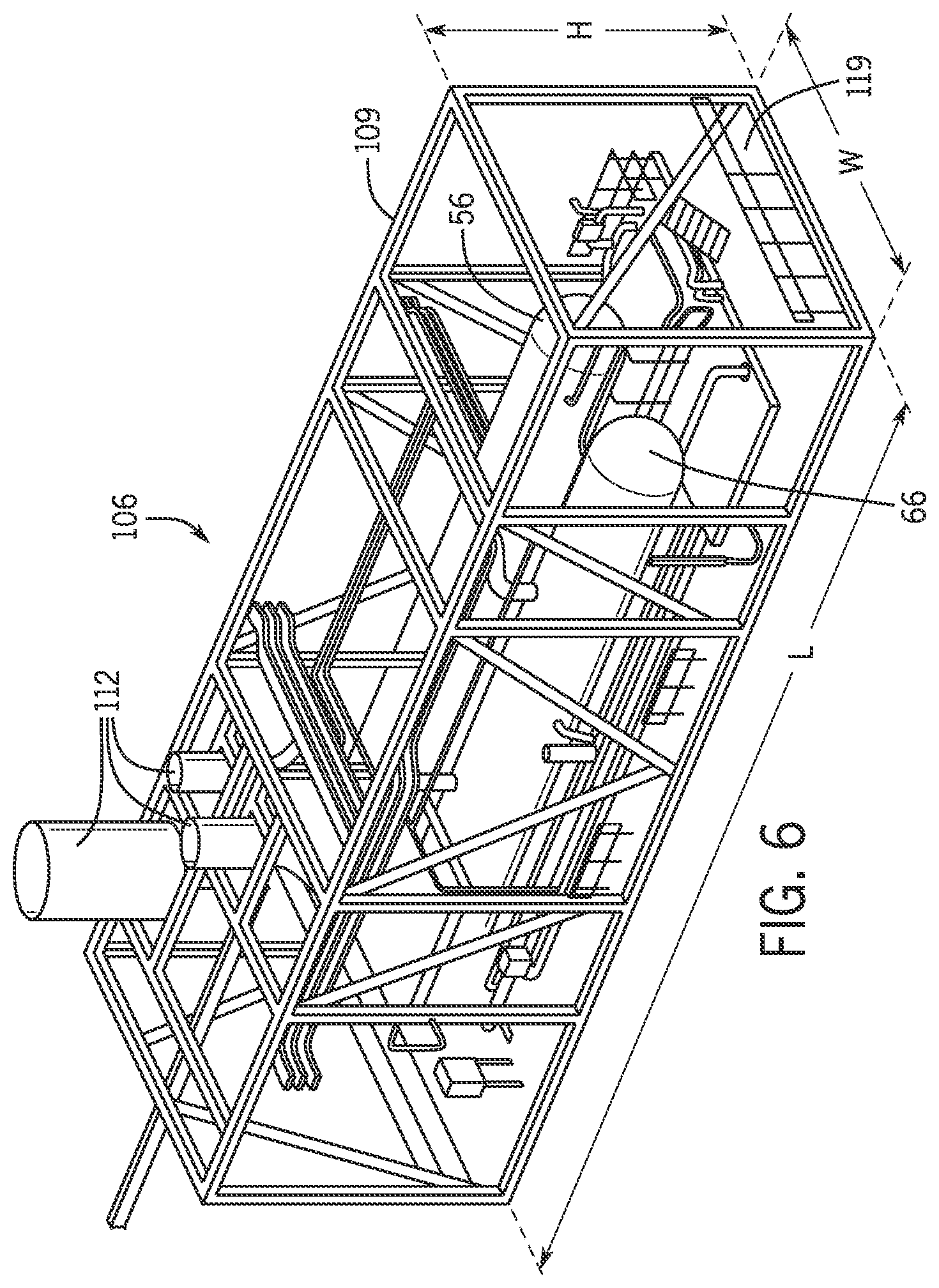 Patent US12313255 Figure 5 – System and method for top platform assembly of heat recovery steam generator (HRSG)