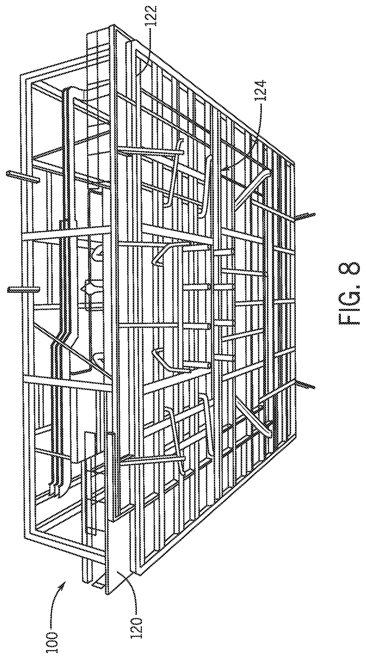 Patent US12313255 Figure 7 – System and method for top platform assembly of heat recovery steam generator (HRSG)