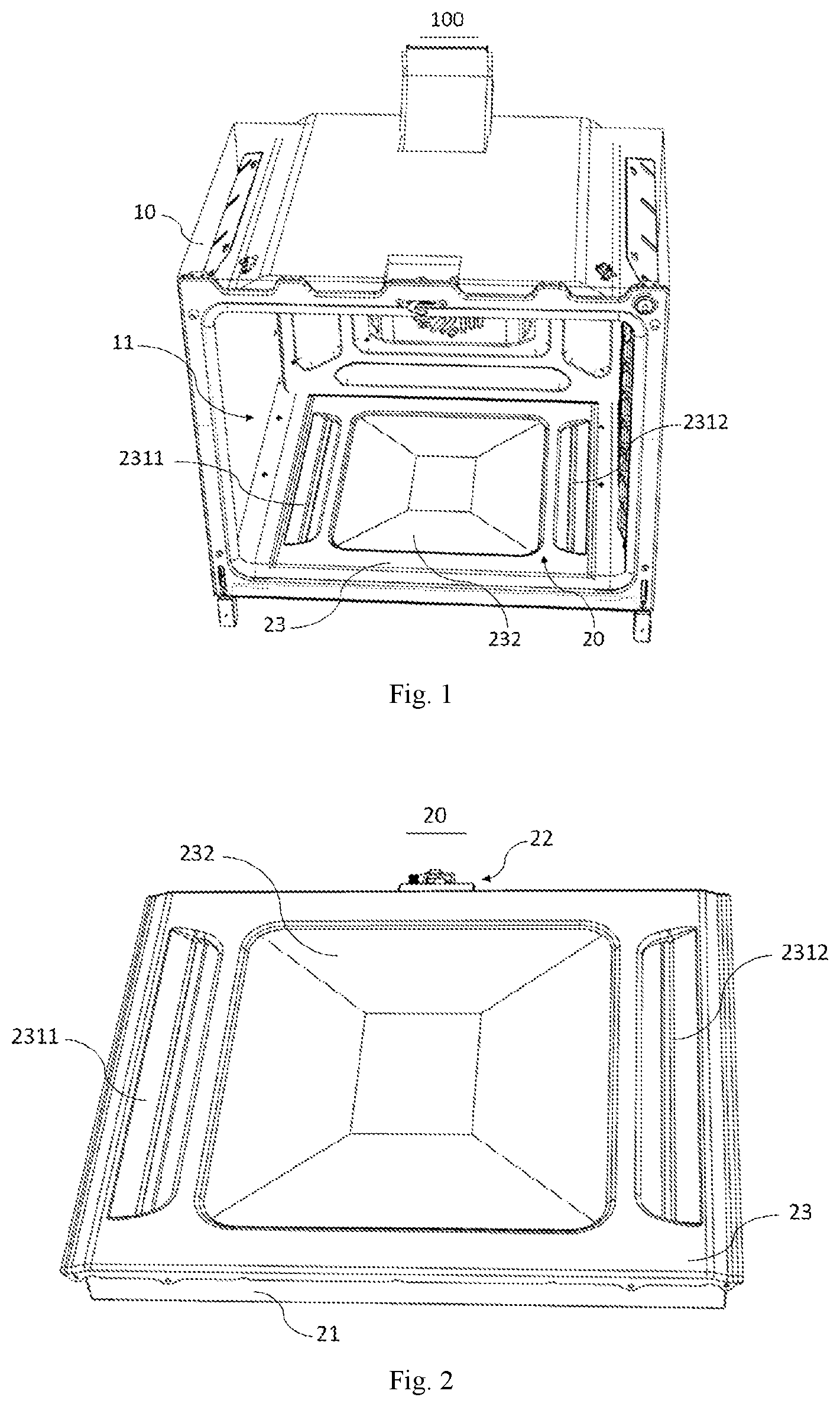 Patent US12313256 — Combustion device and cooking apparatus — Figure 1