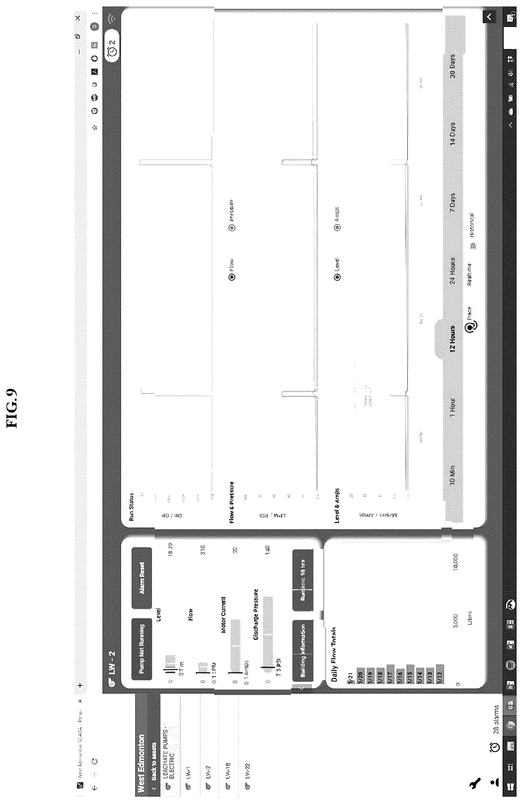 Patent US12313257 Figure 9 – System and method for remote monitoring and control of landfill and recycling operations