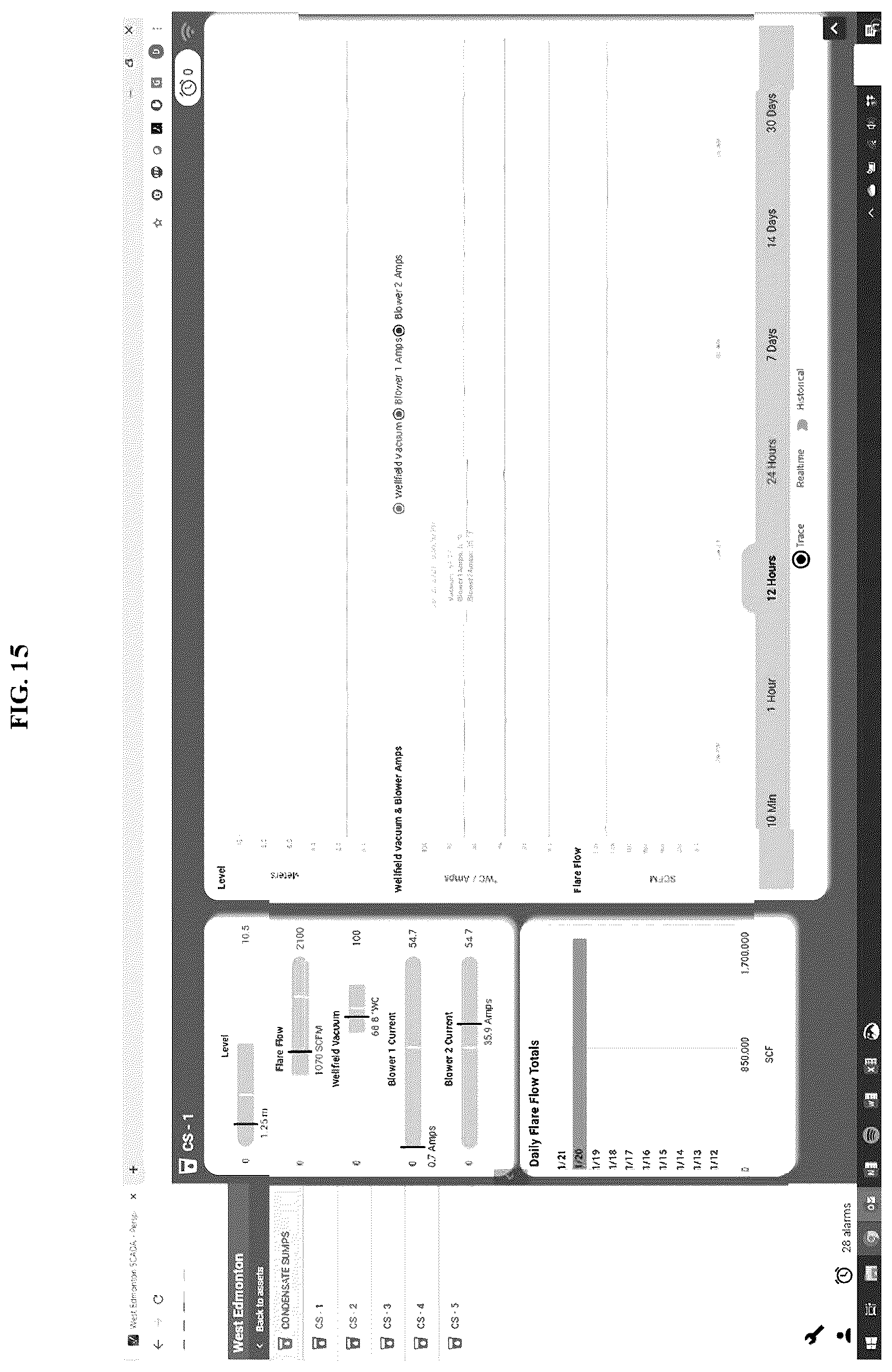 Patent US12313257 Figure 15 – System and method for remote monitoring and control of landfill and recycling operations