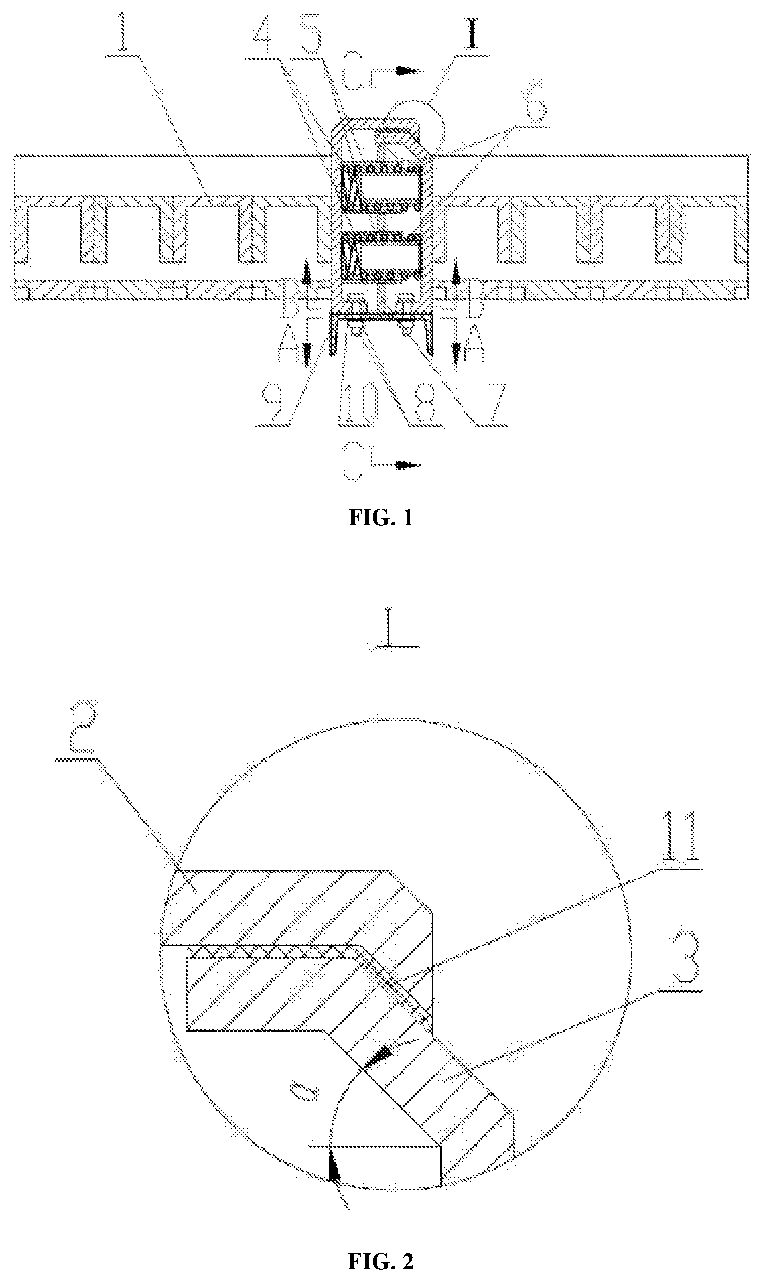 Patent US12313258 Figure 1 – Elastic reset device