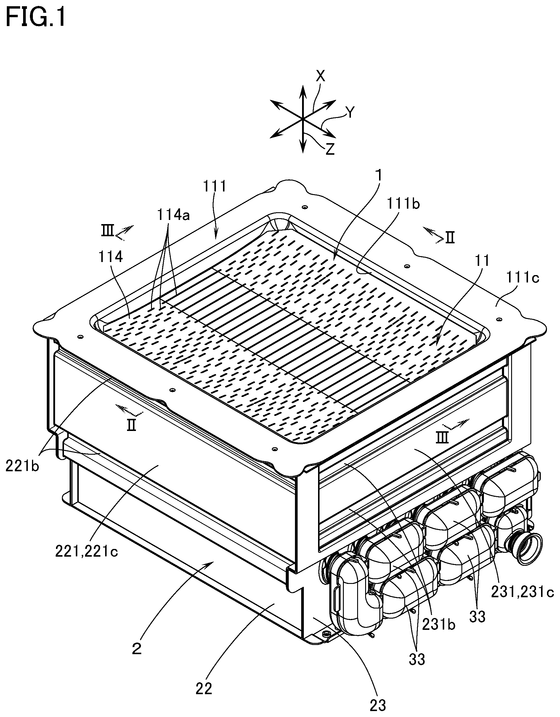 Patent US12313259 Figure 1 – Combustion apparatus