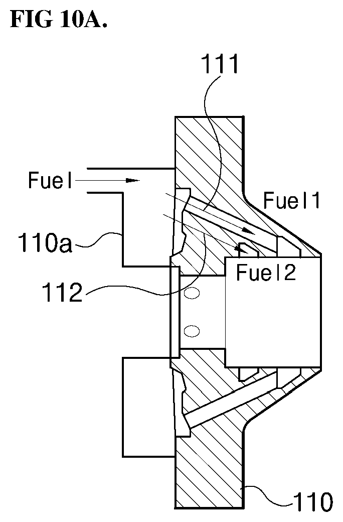 Patent US12313262 Figure 11 – Nozzle assembly, combustor, and gas turbine including same