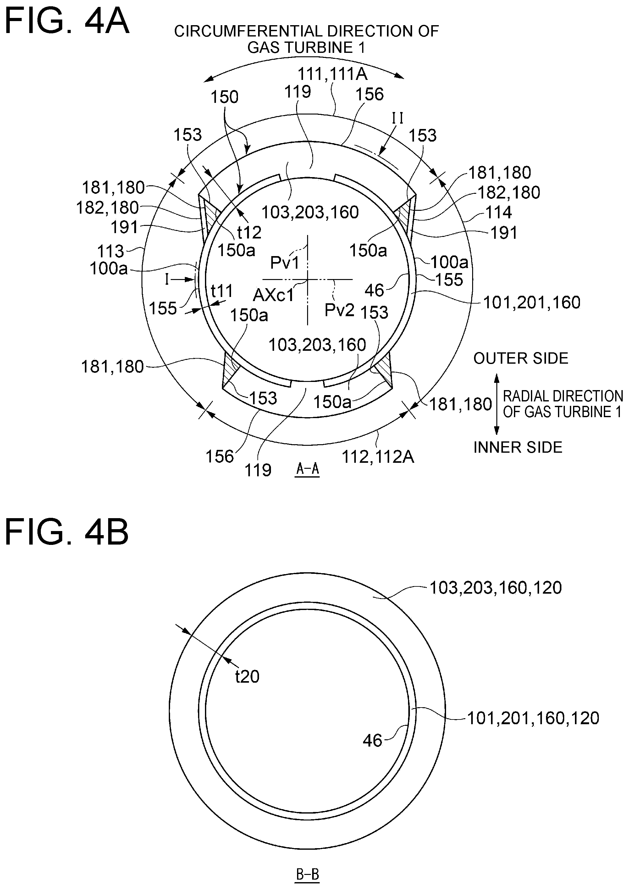 Patent US12313263 Figure 4 – Gas turbine combustor, gas turbine, and gas turbine assembling method