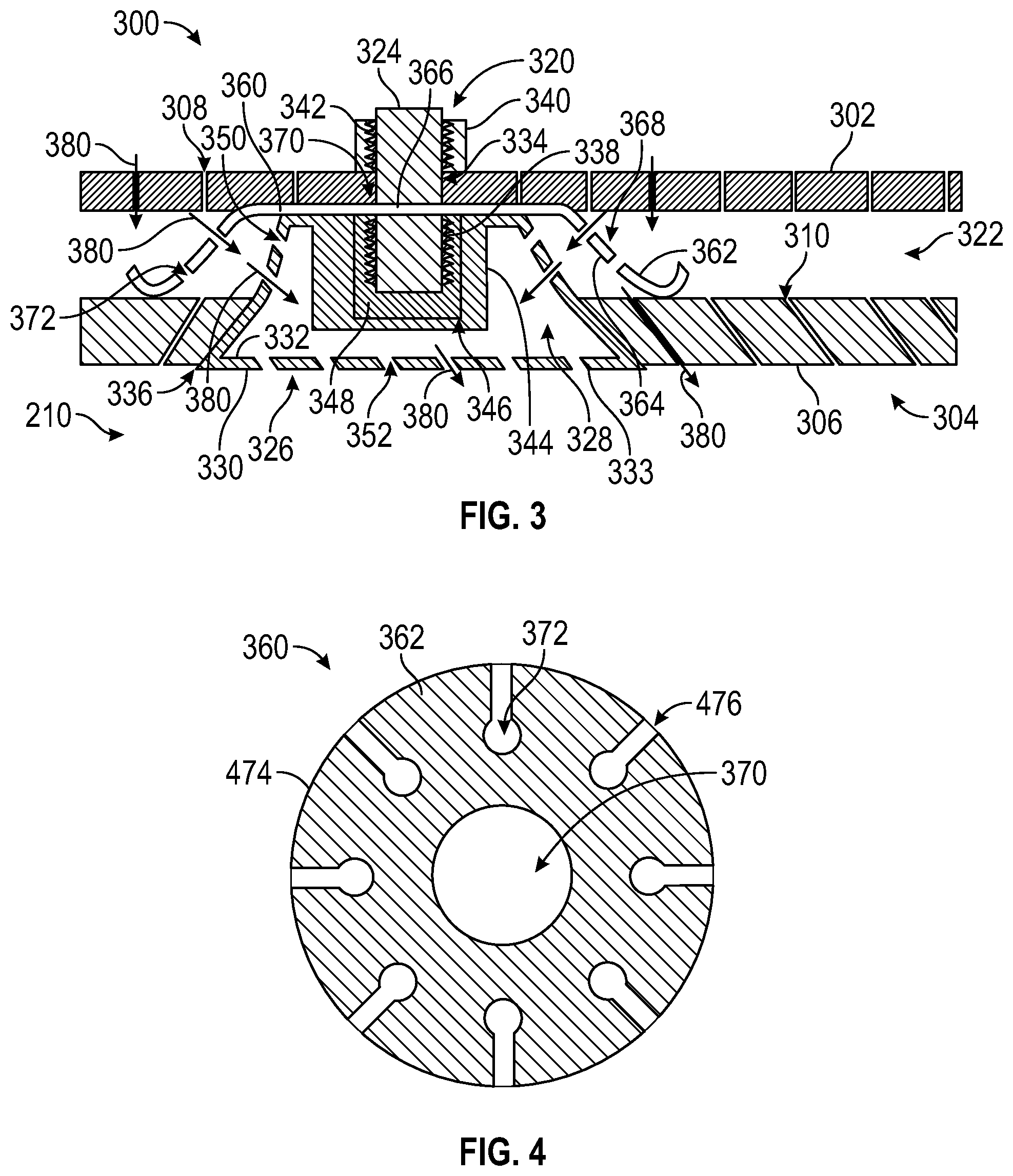 Patent US12313264 Figure 3 – Coupling assembly for a turbine engine