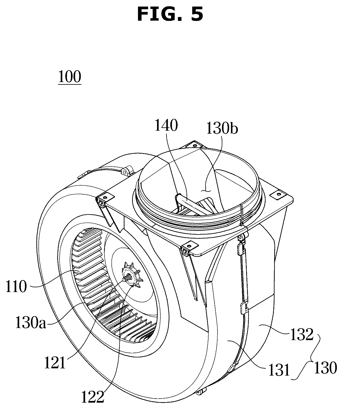 Patent US12313266 Figure 5 – Range hood
