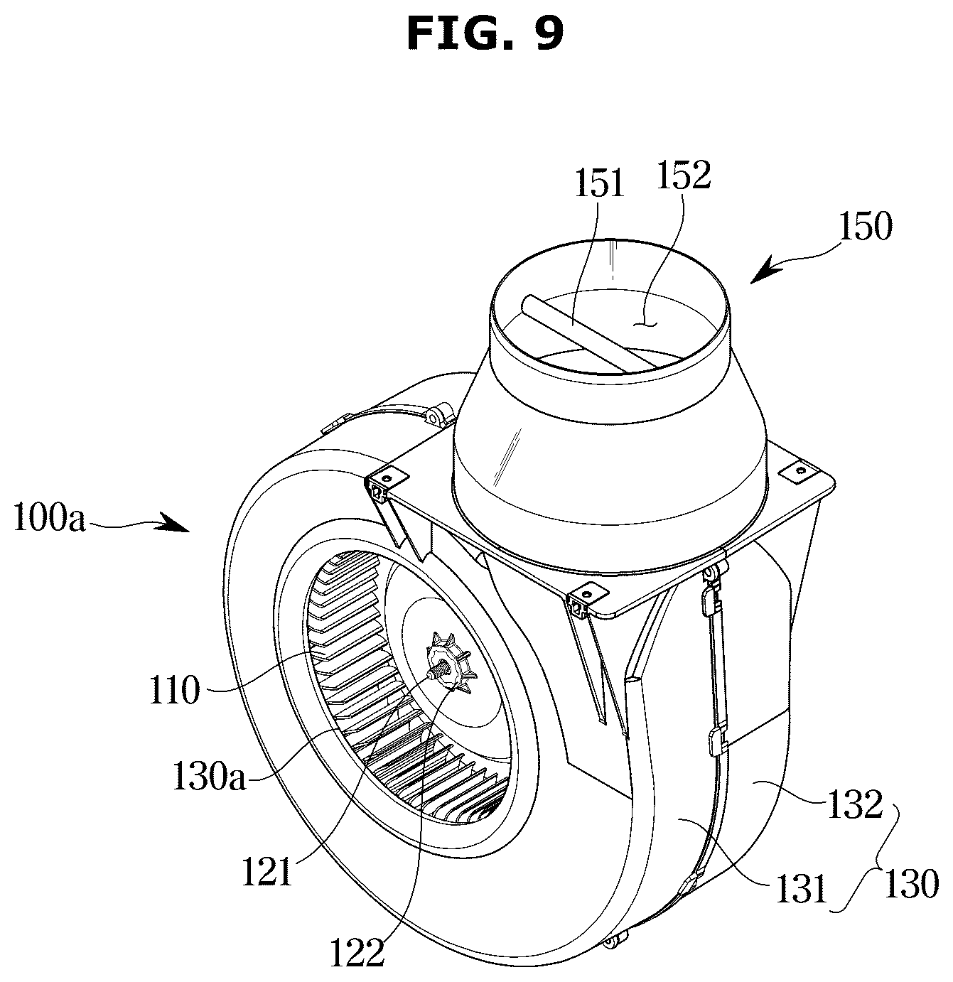 Patent US12313266 Figure 9 – Range hood
