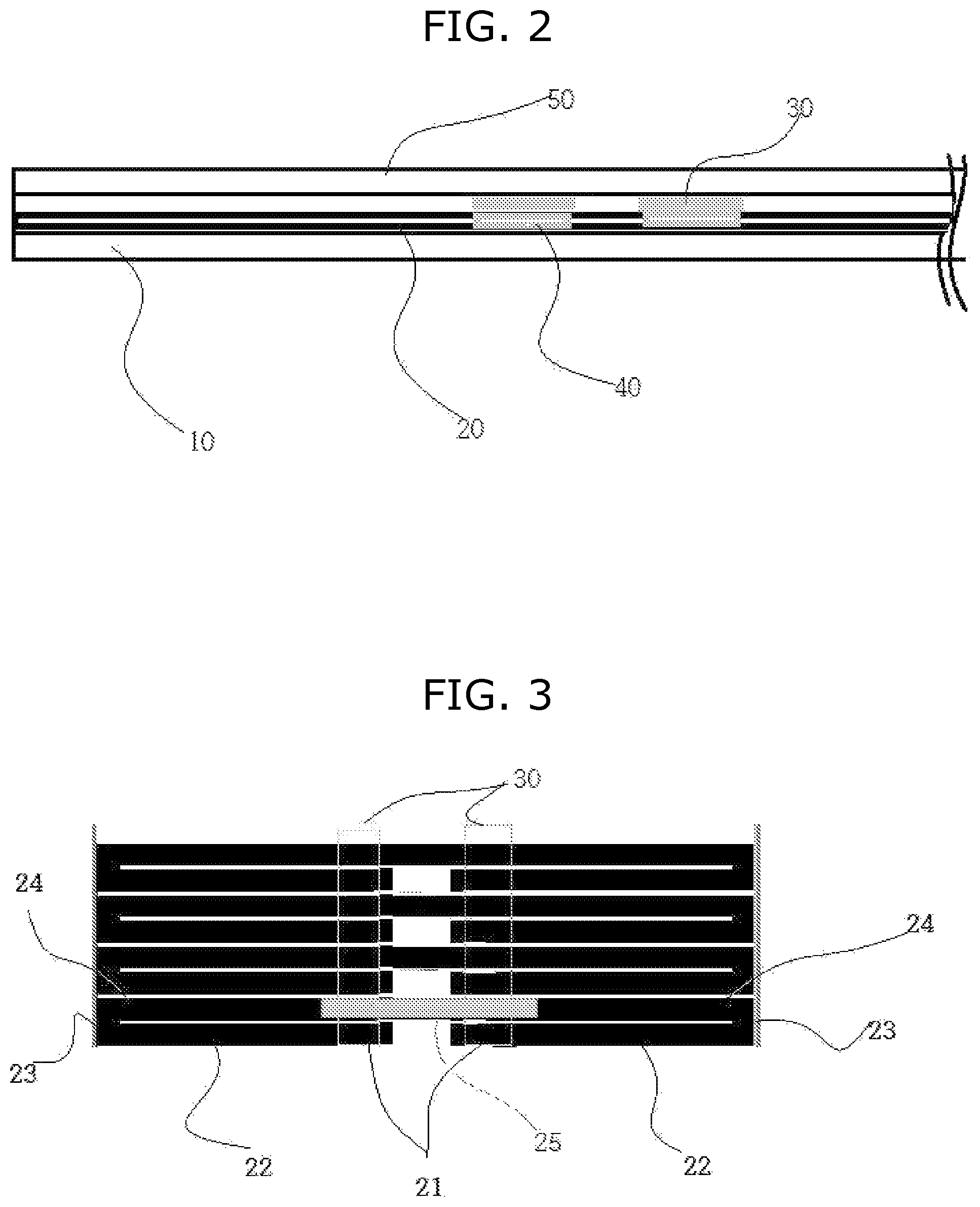Patent US12313267 Figure 2 – Film type planar heating element for preventing electromagnetic waves