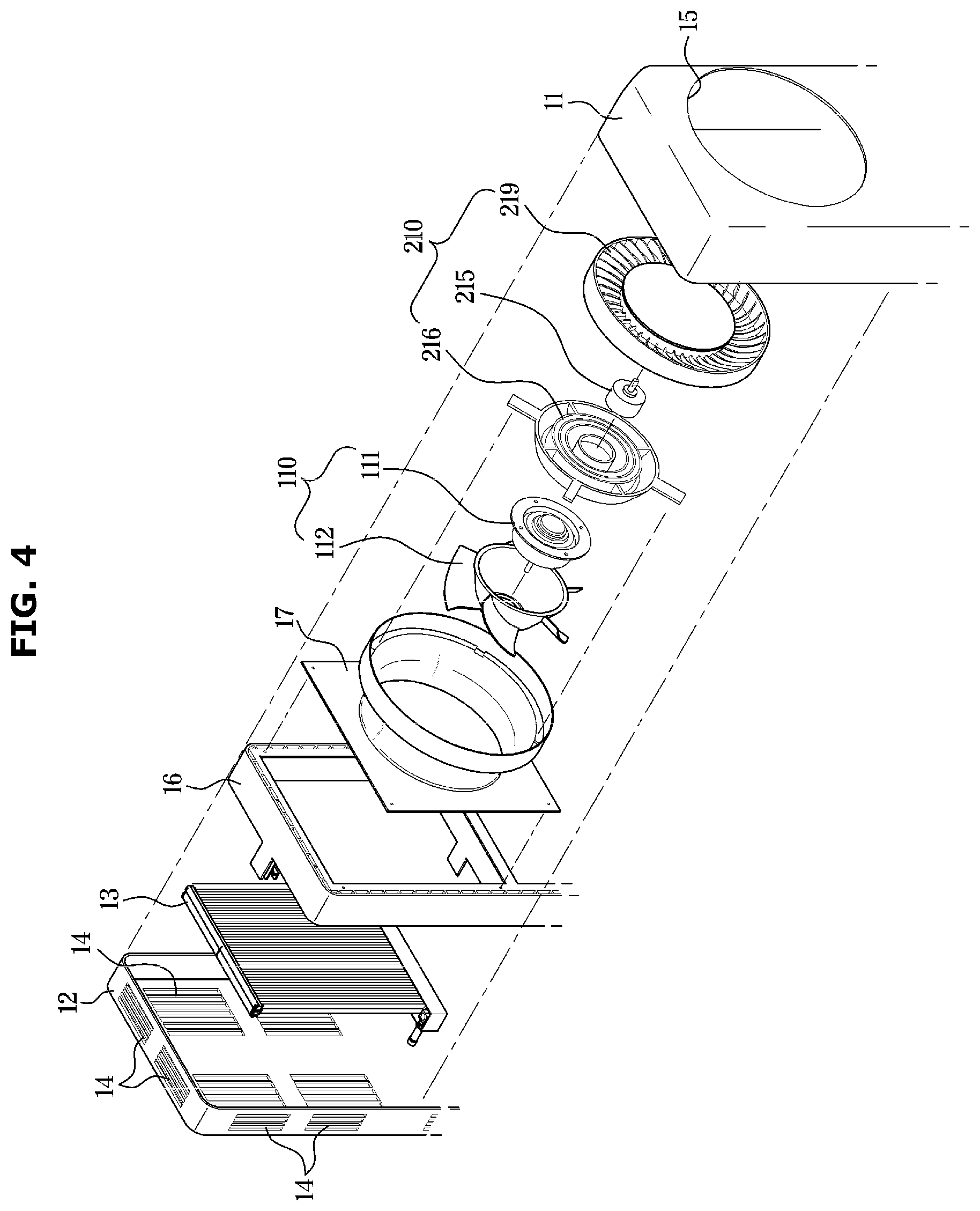 Patent US12313269 Figure 4 – Indoor unit of air conditioner and controlling method of the air conditioner
