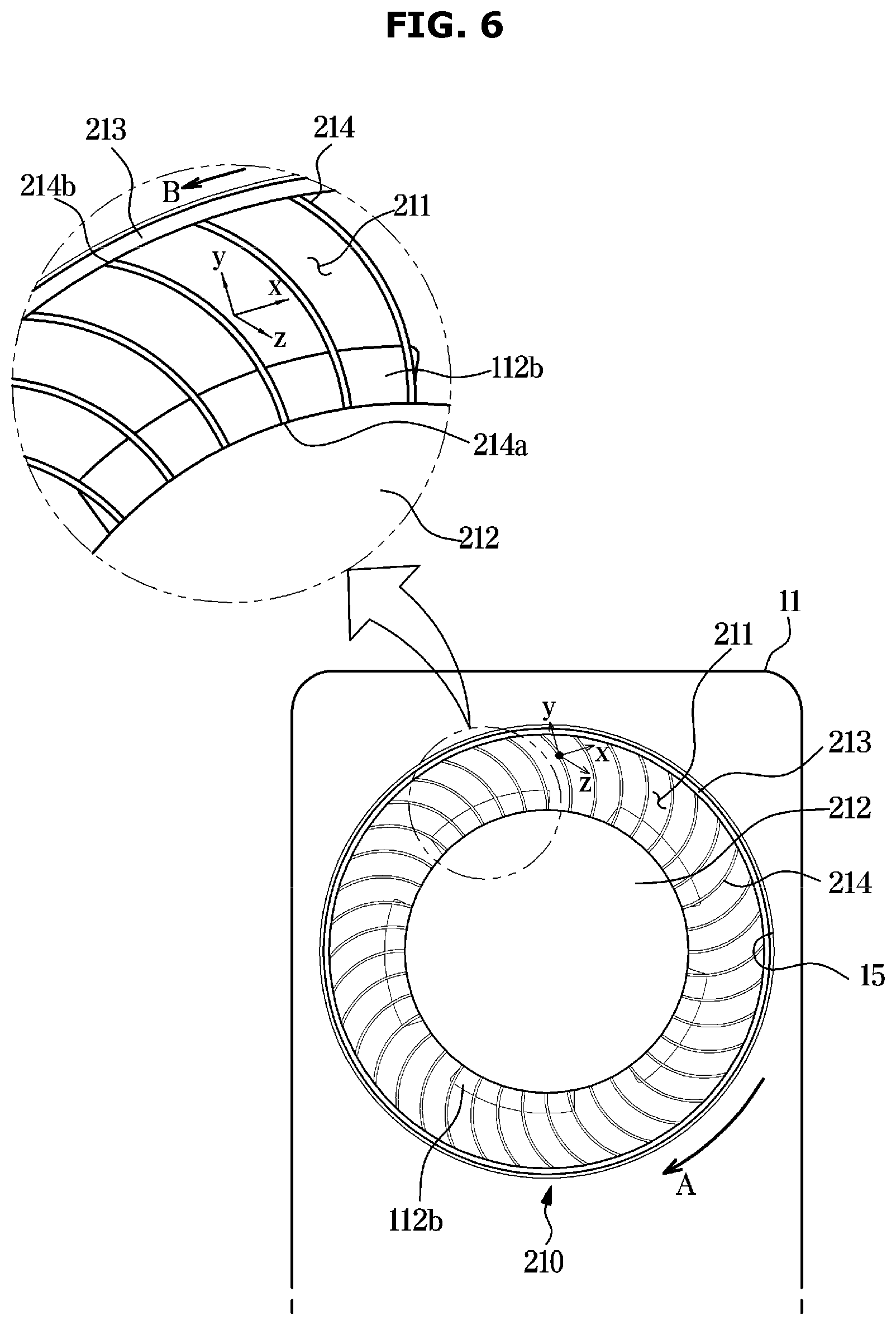 Patent US12313269 Figure 6 – Indoor unit of air conditioner and controlling method of the air conditioner