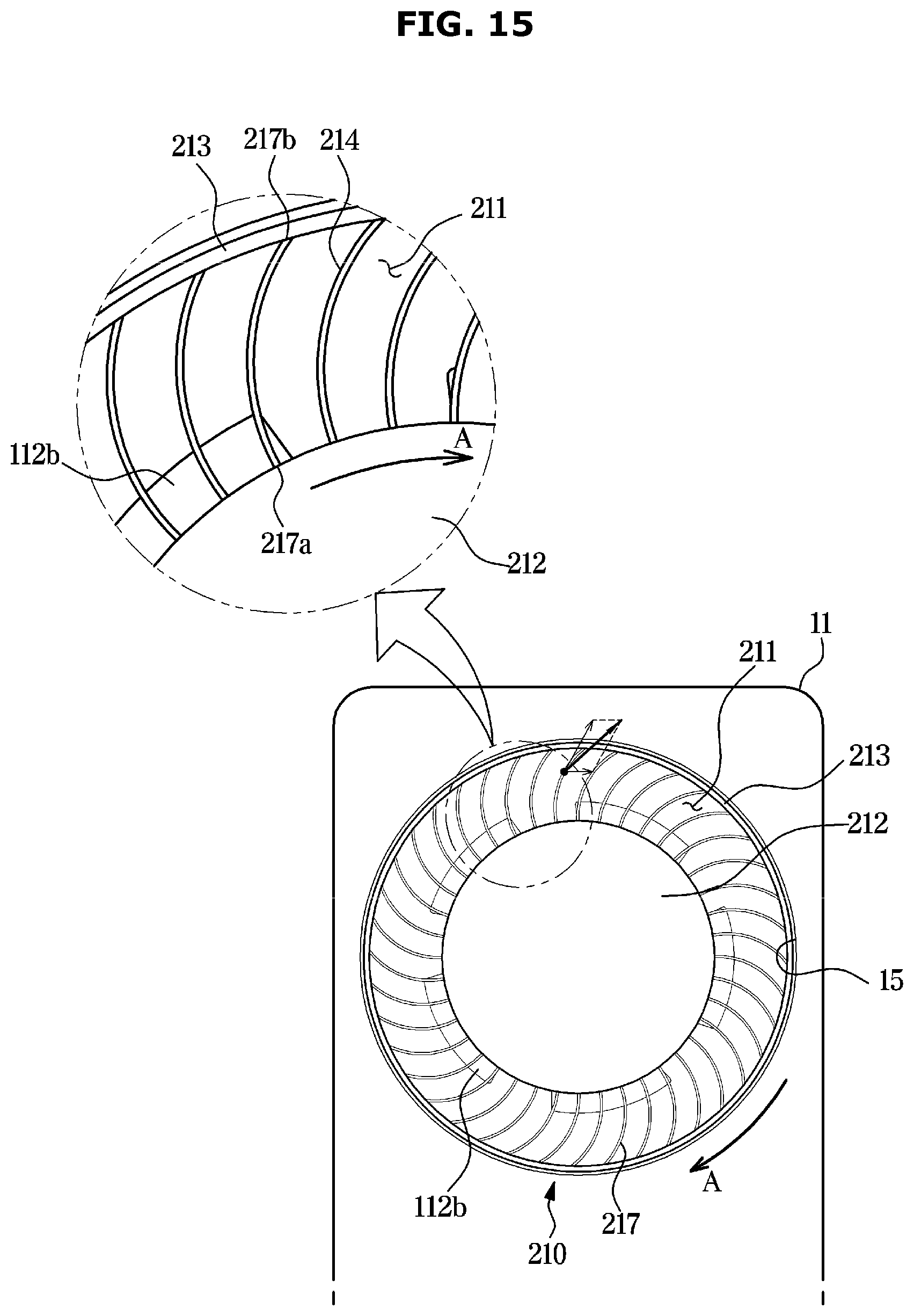 Patent US12313269 Figure 15 – Indoor unit of air conditioner and controlling method of the air conditioner