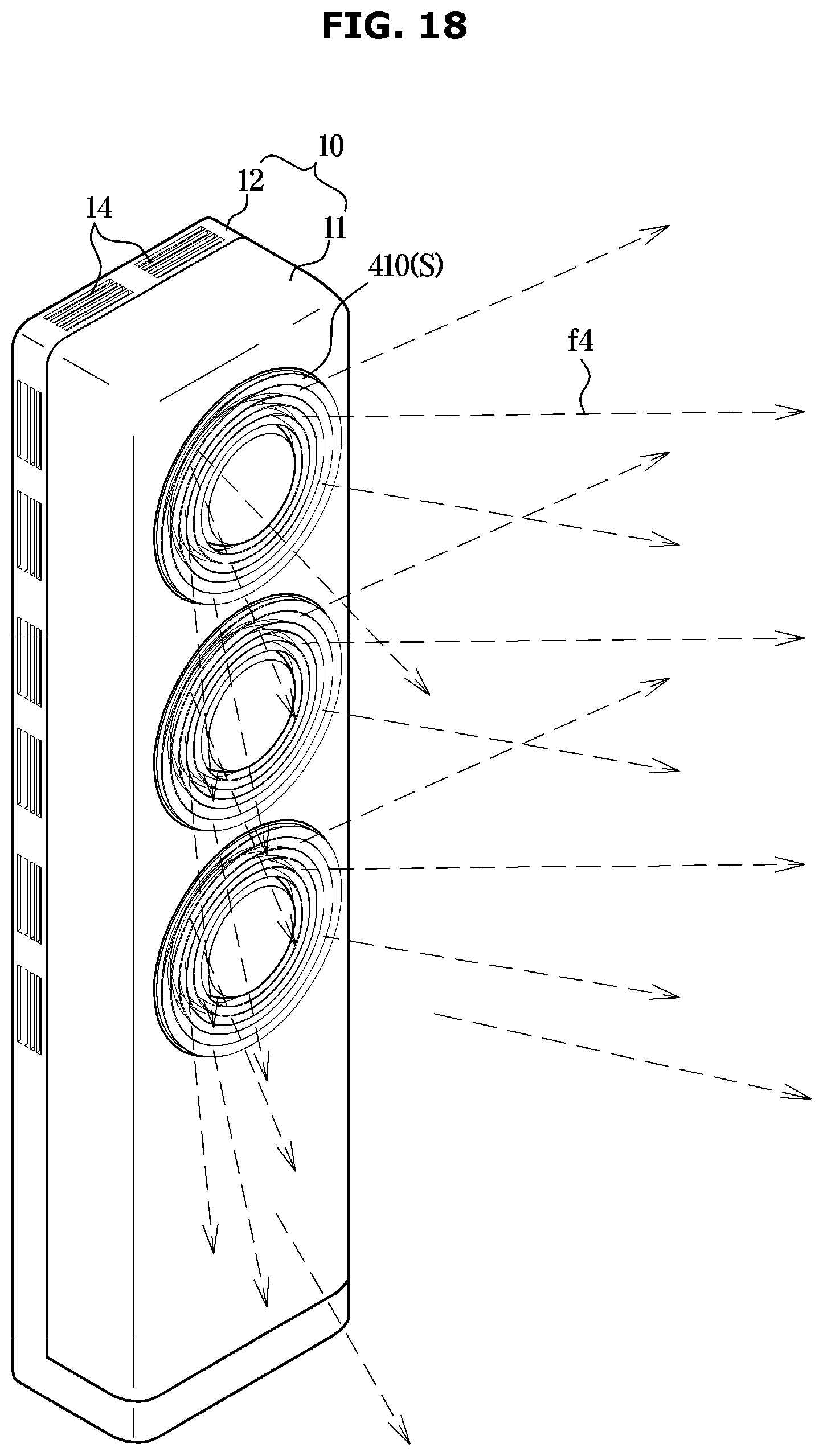 Patent US12313269 Figure 18 – Indoor unit of air conditioner and controlling method of the air conditioner