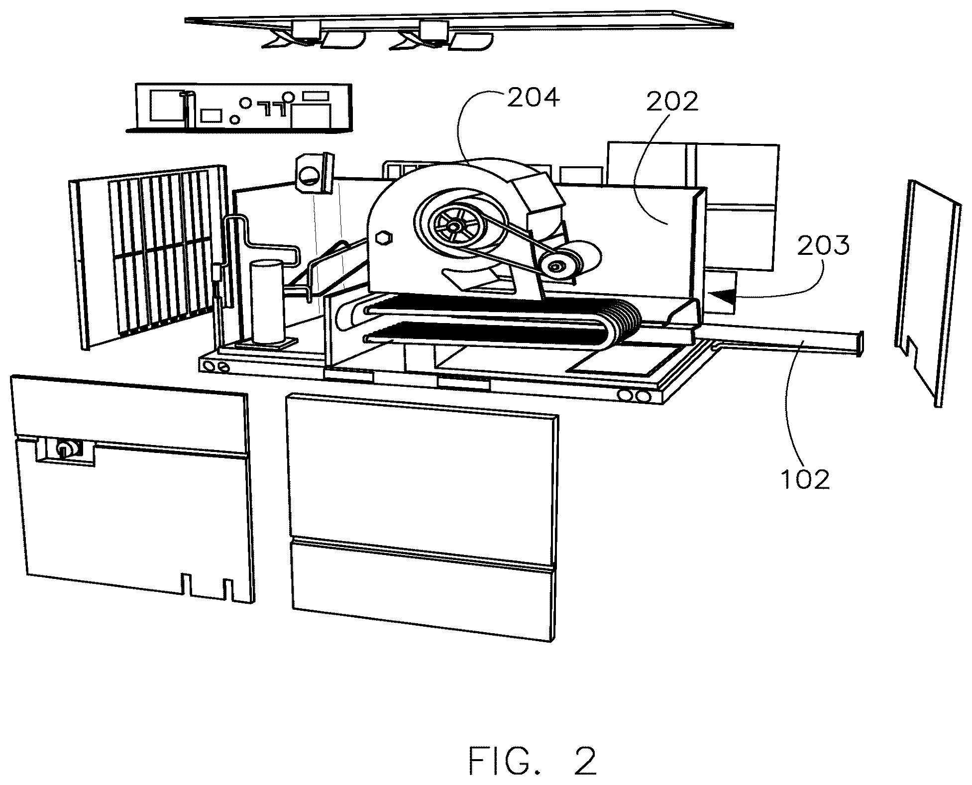 Patent US12313271 Figure 2 – Overflow sensor assembly in temperature control systems