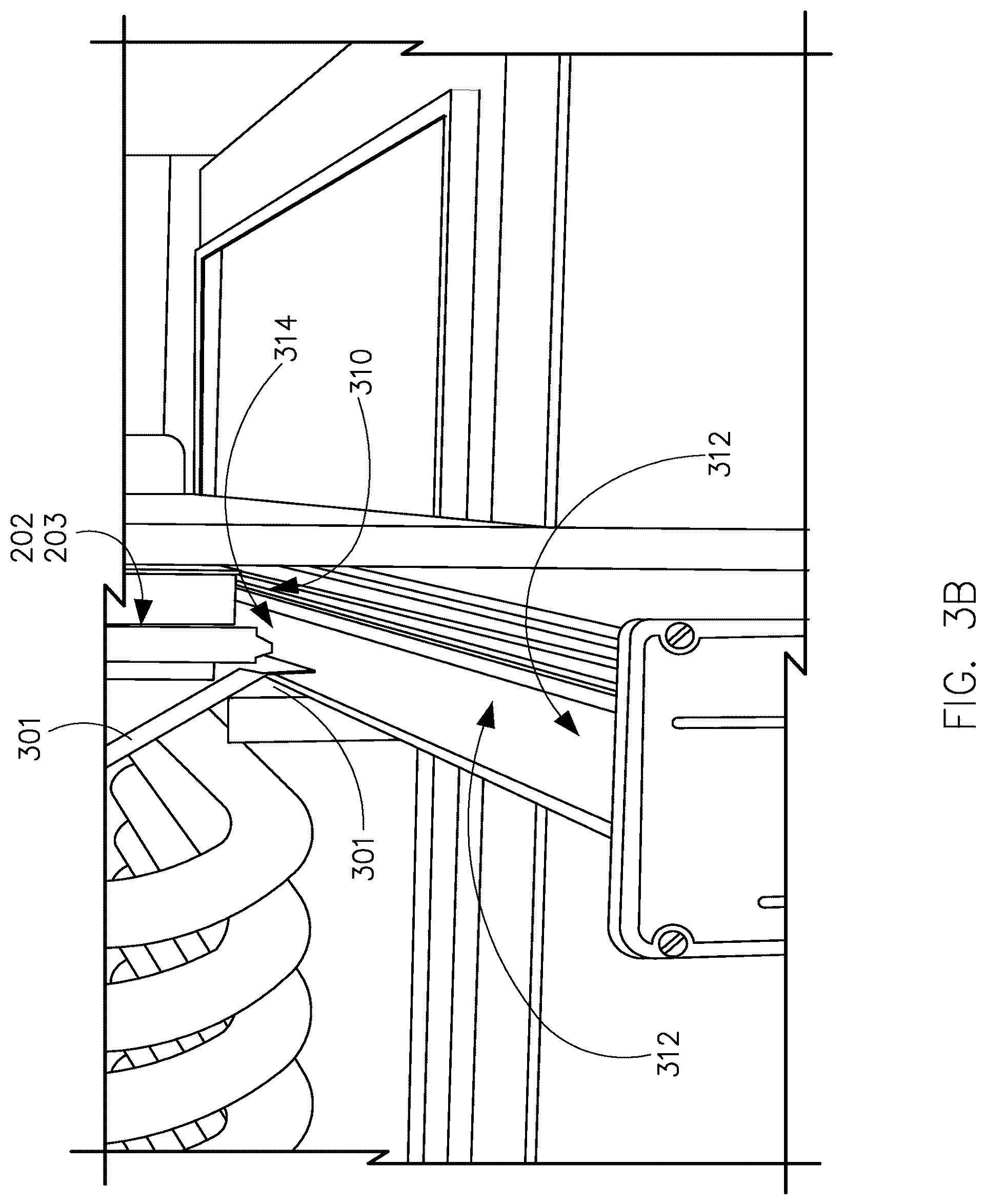Patent US12313271 Figure 4 – Overflow sensor assembly in temperature control systems