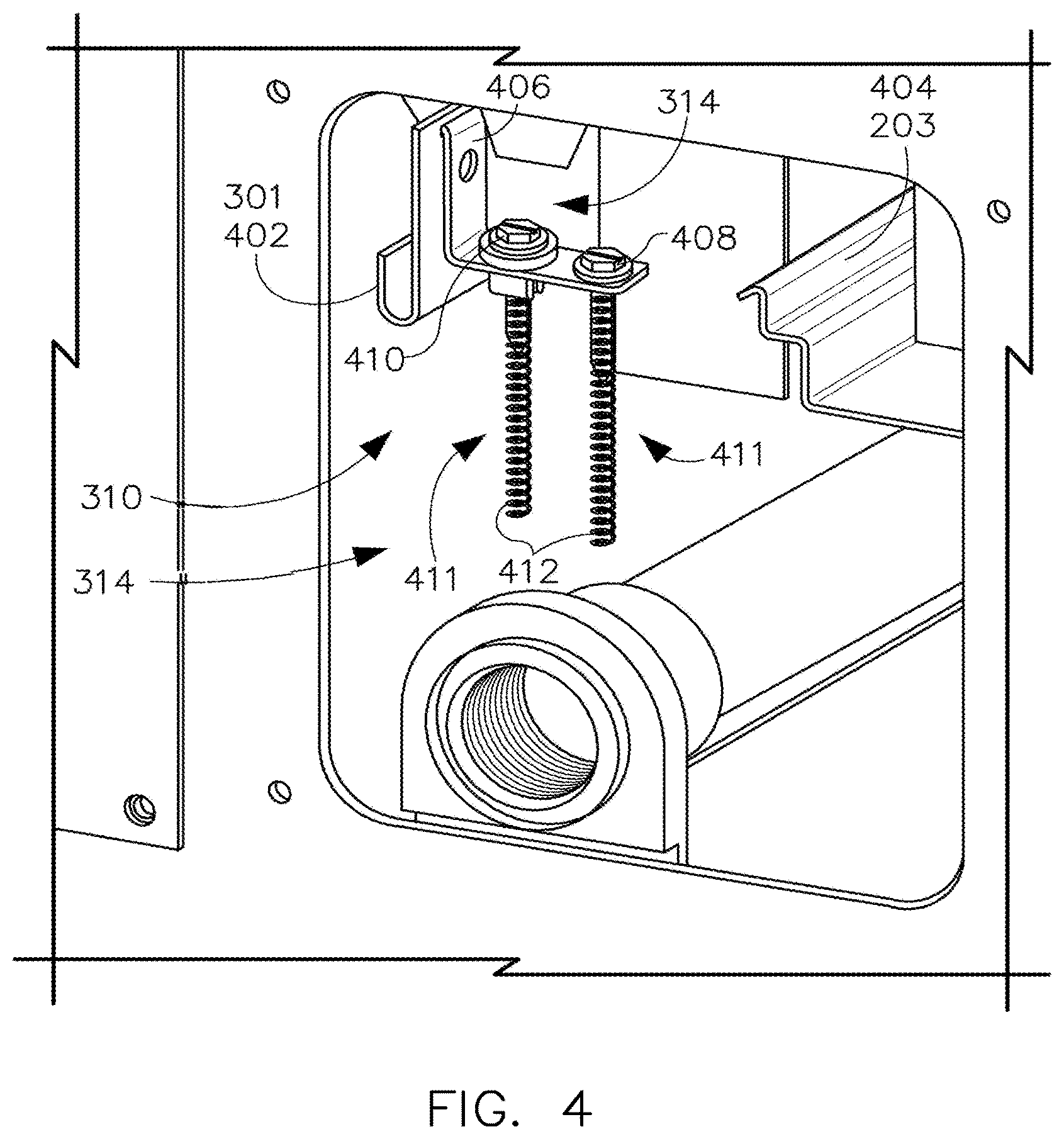Patent US12313271 Figure 5 – Overflow sensor assembly in temperature control systems