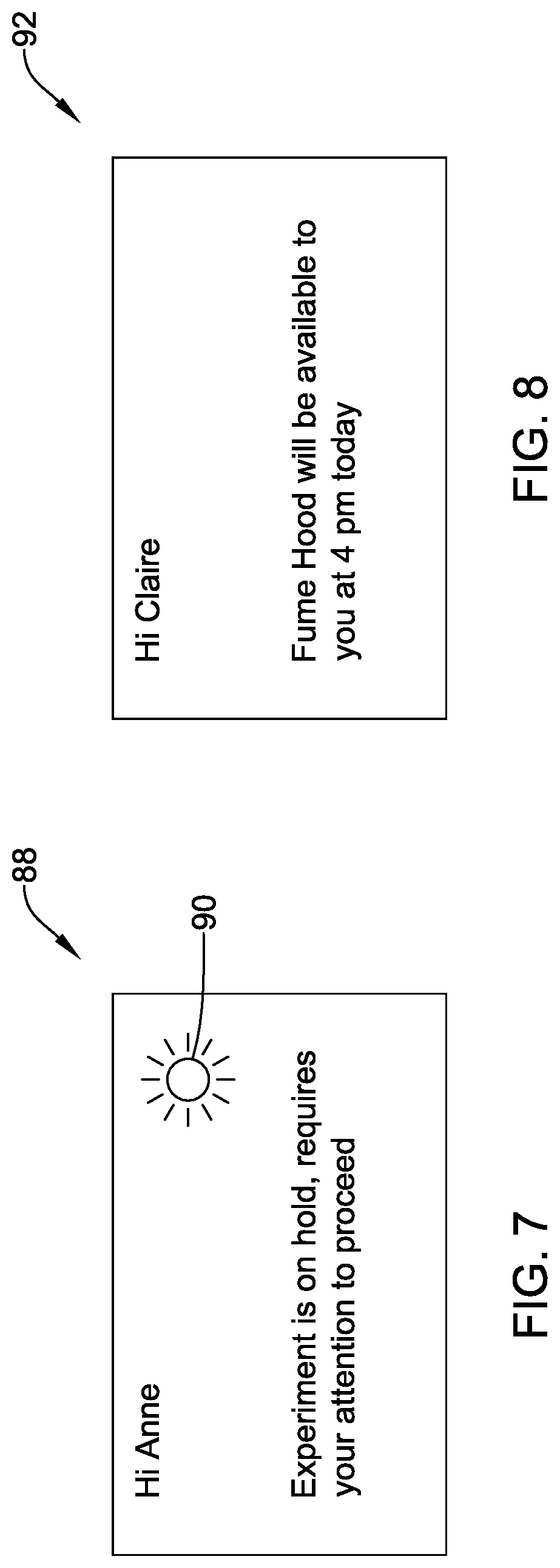 Patent US12313275 Figure 7 – System and method for personalizing a user interface of a fume hood monitor based on the identify of a detected user