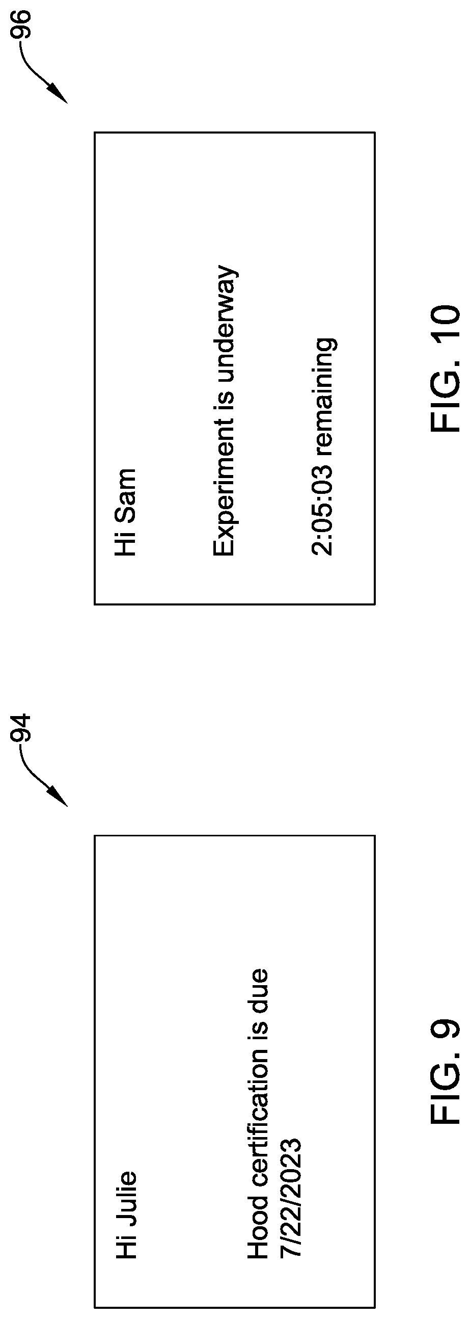 Patent US12313275 Figure 8 – System and method for personalizing a user interface of a fume hood monitor based on the identify of a detected user