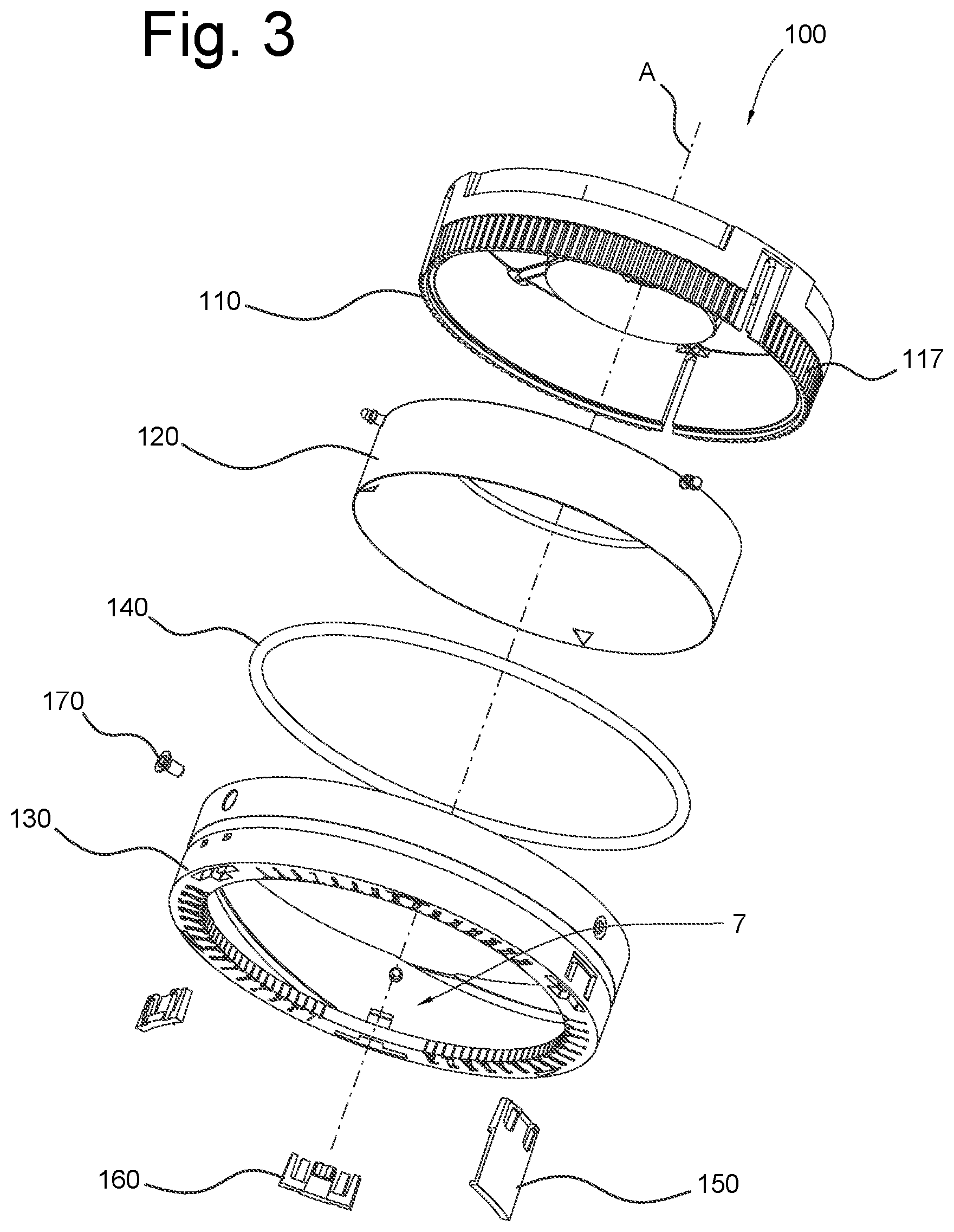 Patent US12313285 Figure 3 – Air outlet with electrical appliance