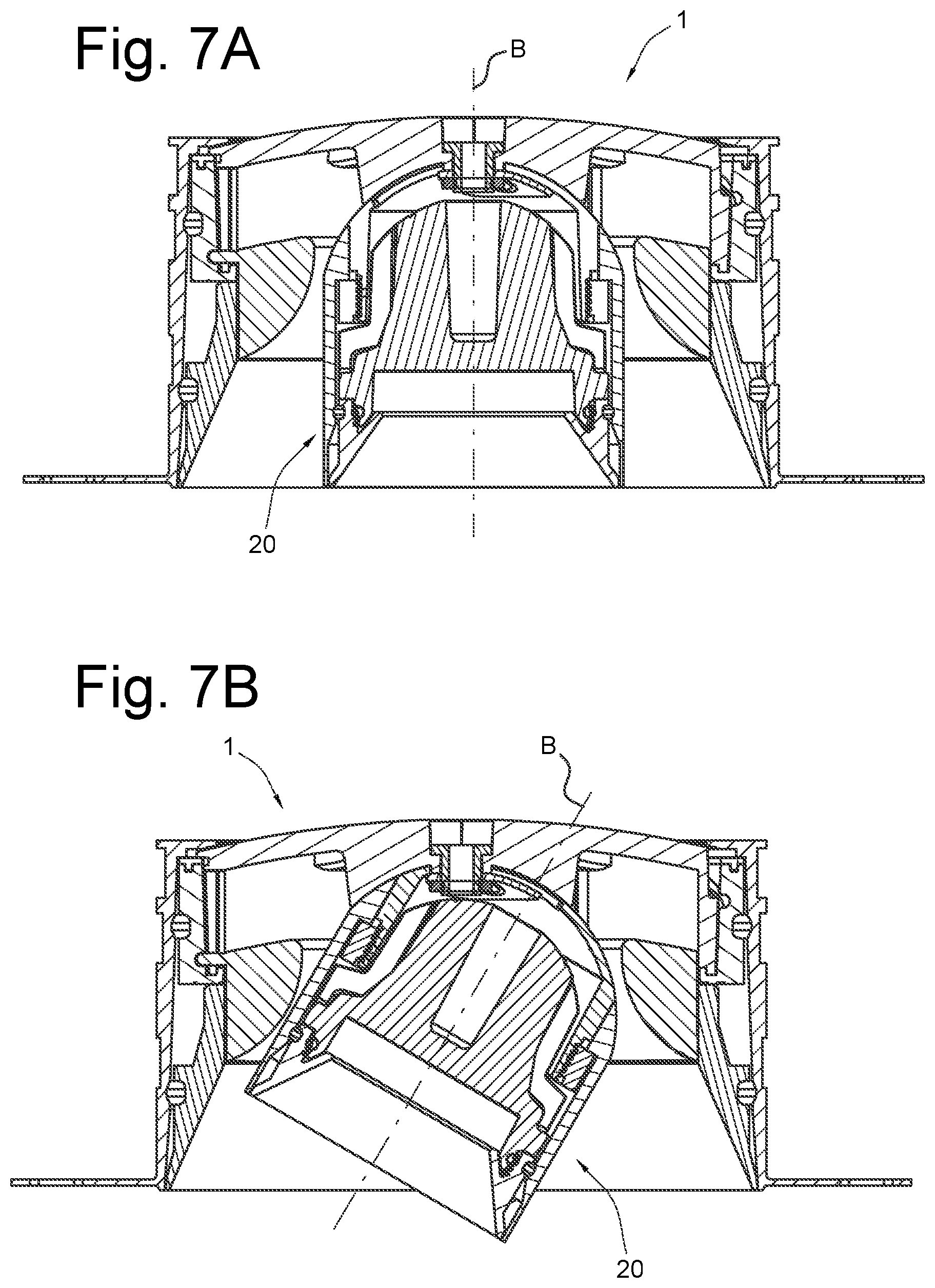 Patent US12313285 Figure 7 – Air outlet with electrical appliance