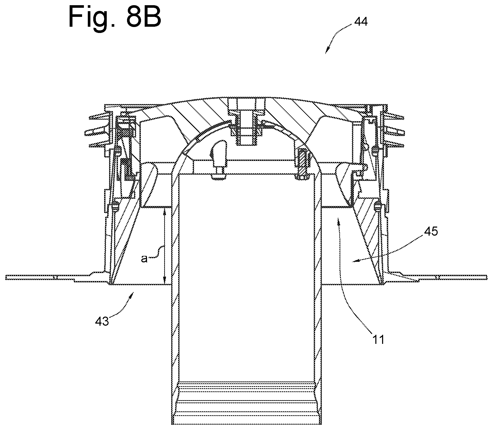 Patent US12313285 Figure 9 – Air outlet with electrical appliance