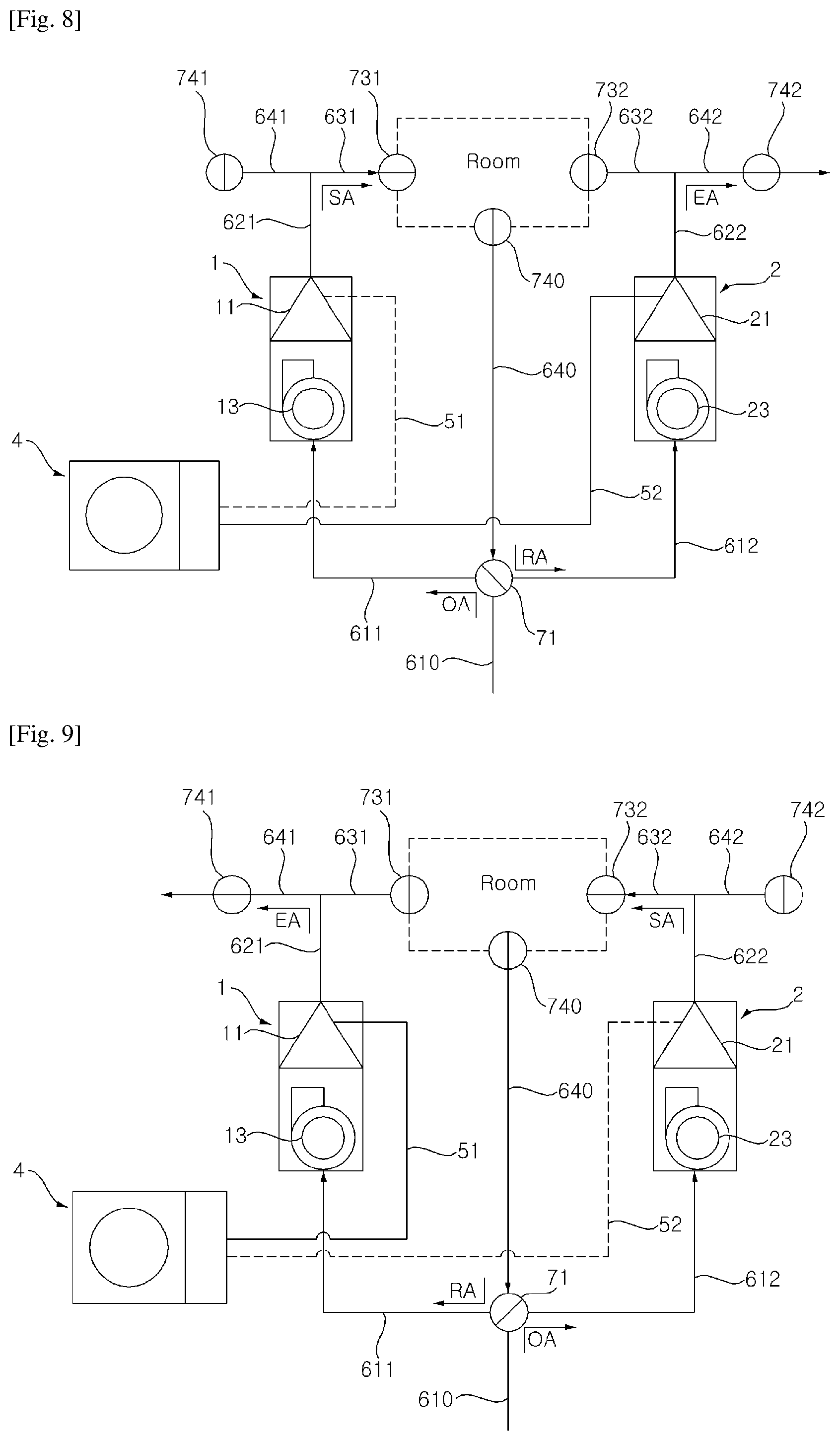 Patent US12313288 Figure 5 – Air conditioner