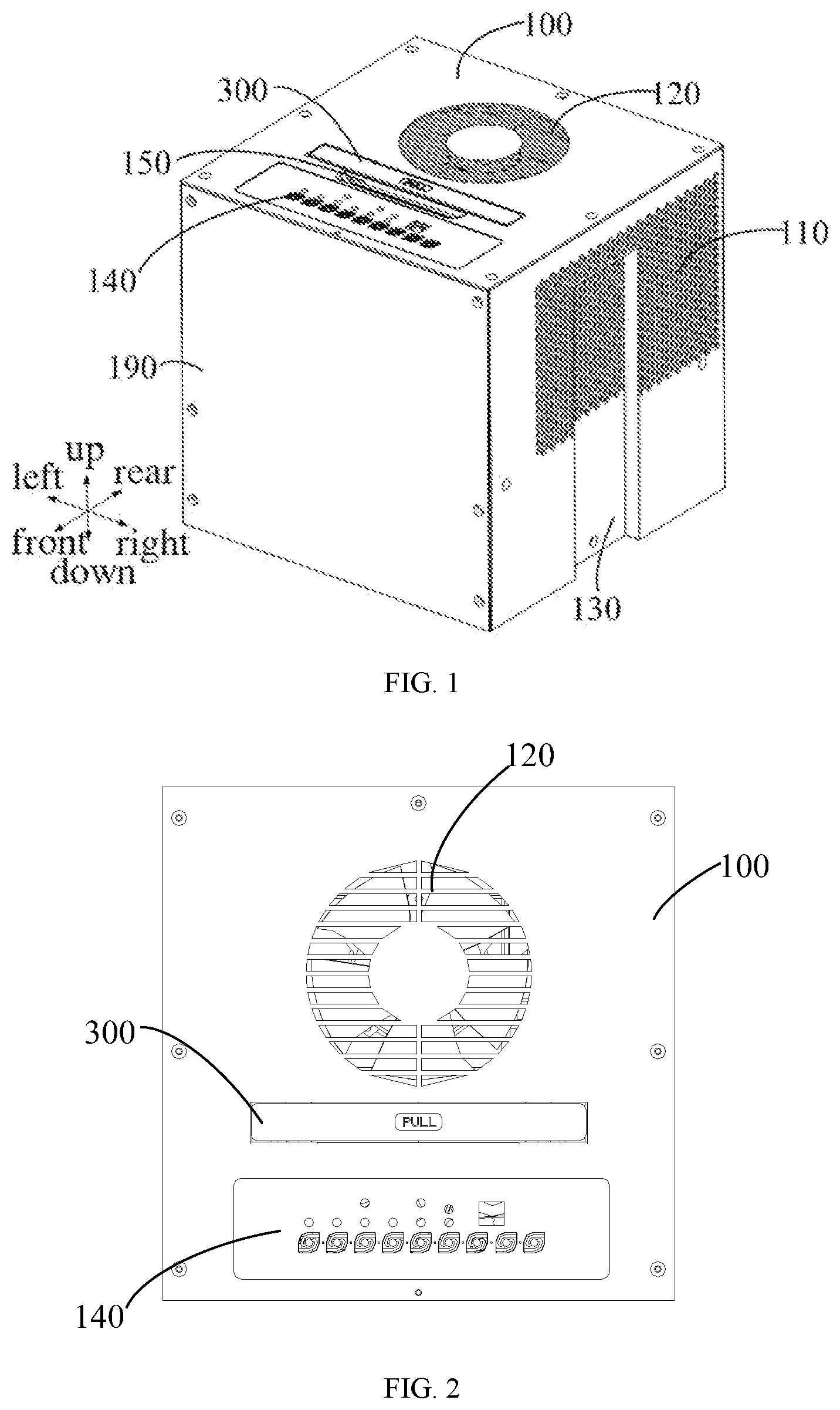 Patent US12313289 Figure 1 – Dehumidifier
