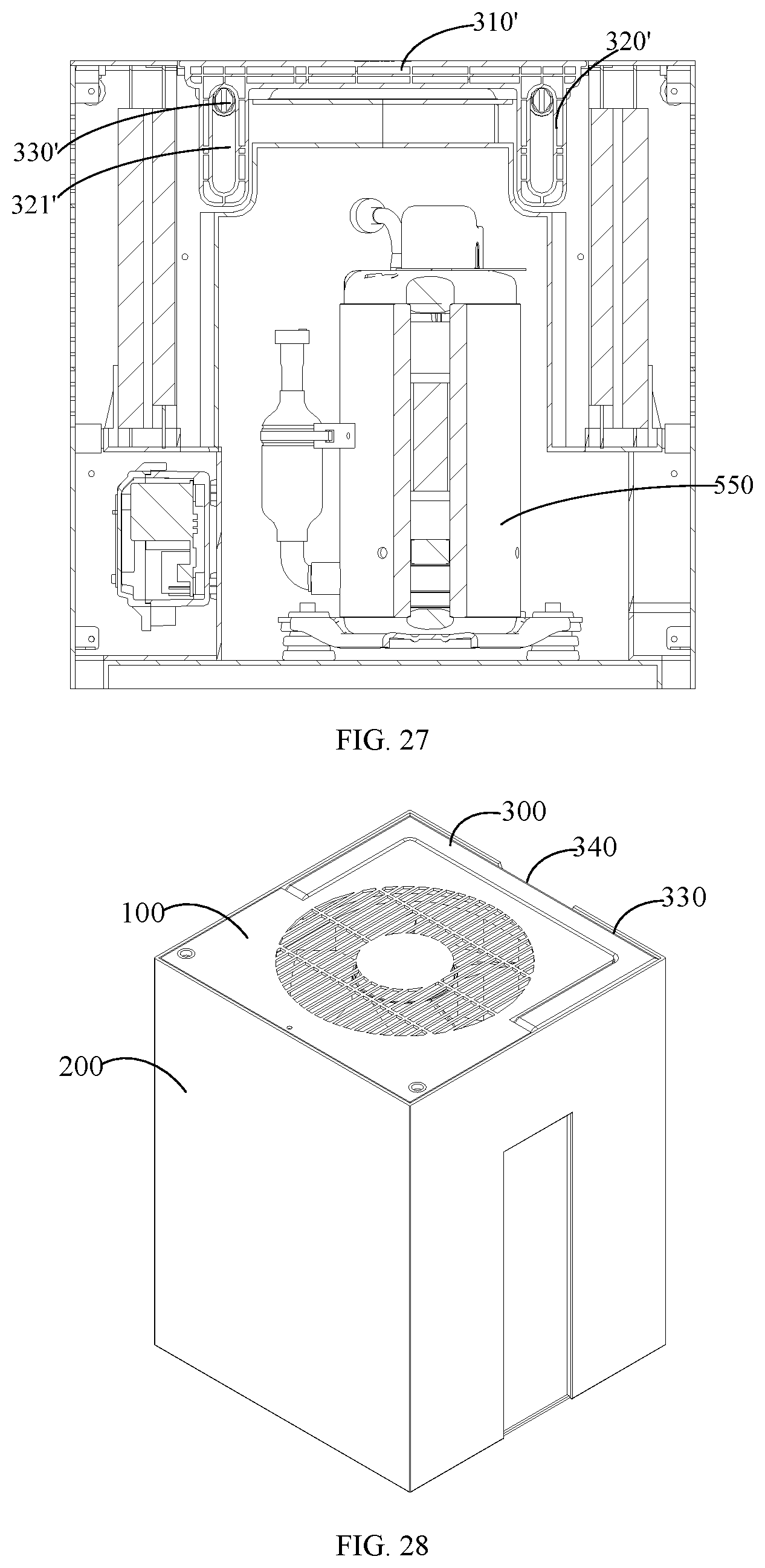 Patent US12313289 Figure 14 – Dehumidifier