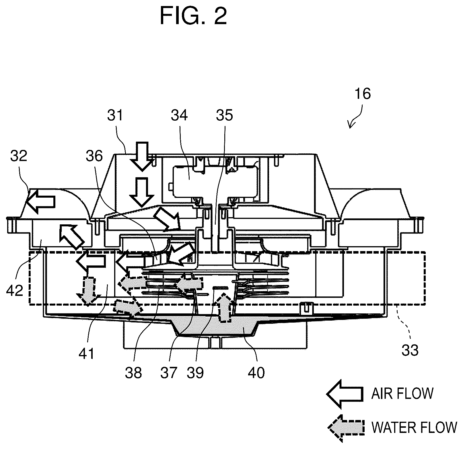 Patent US12313292 Figure 2 – Air conditioning system