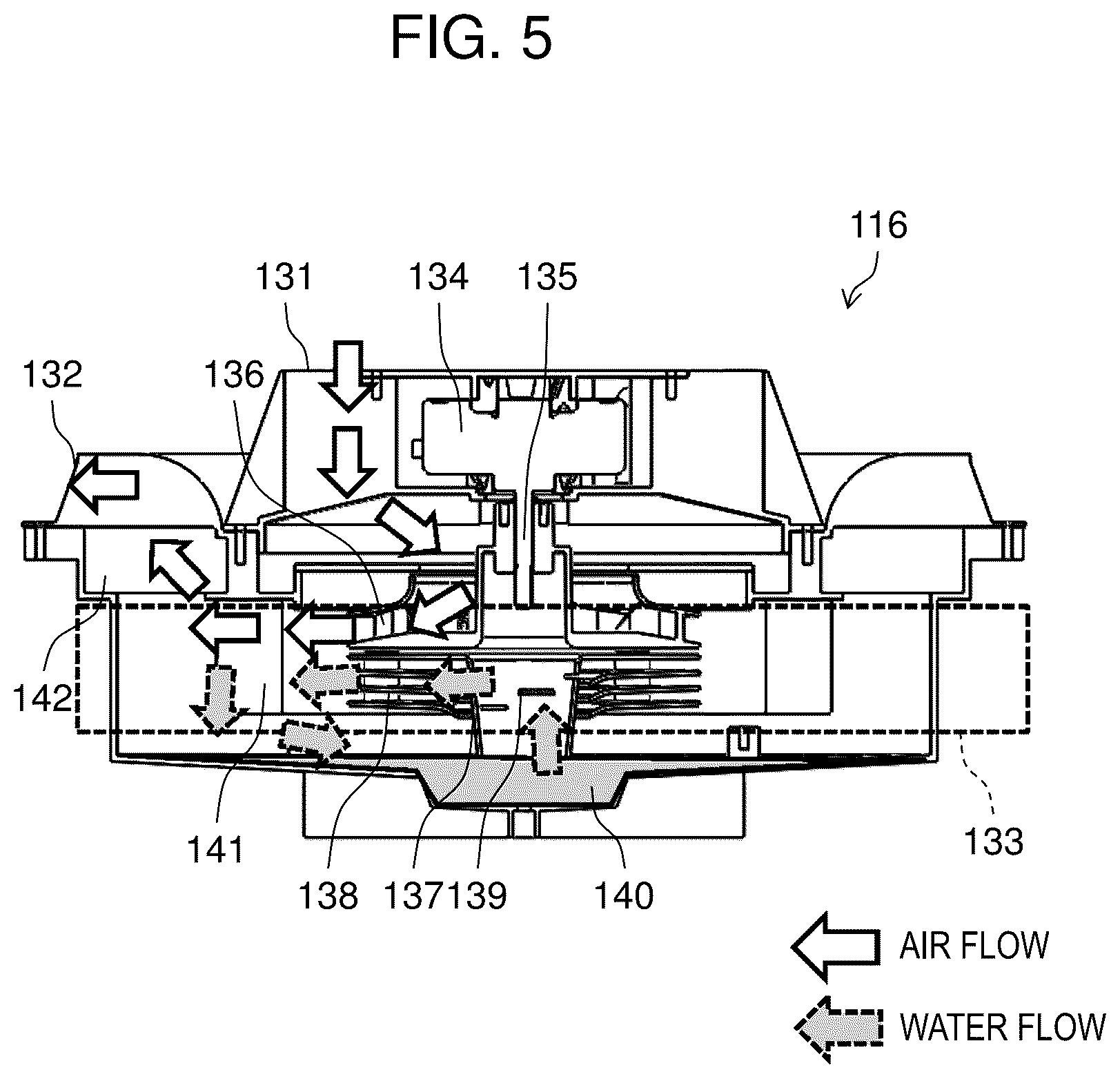 Patent US12313292 Figure 5 – Air conditioning system