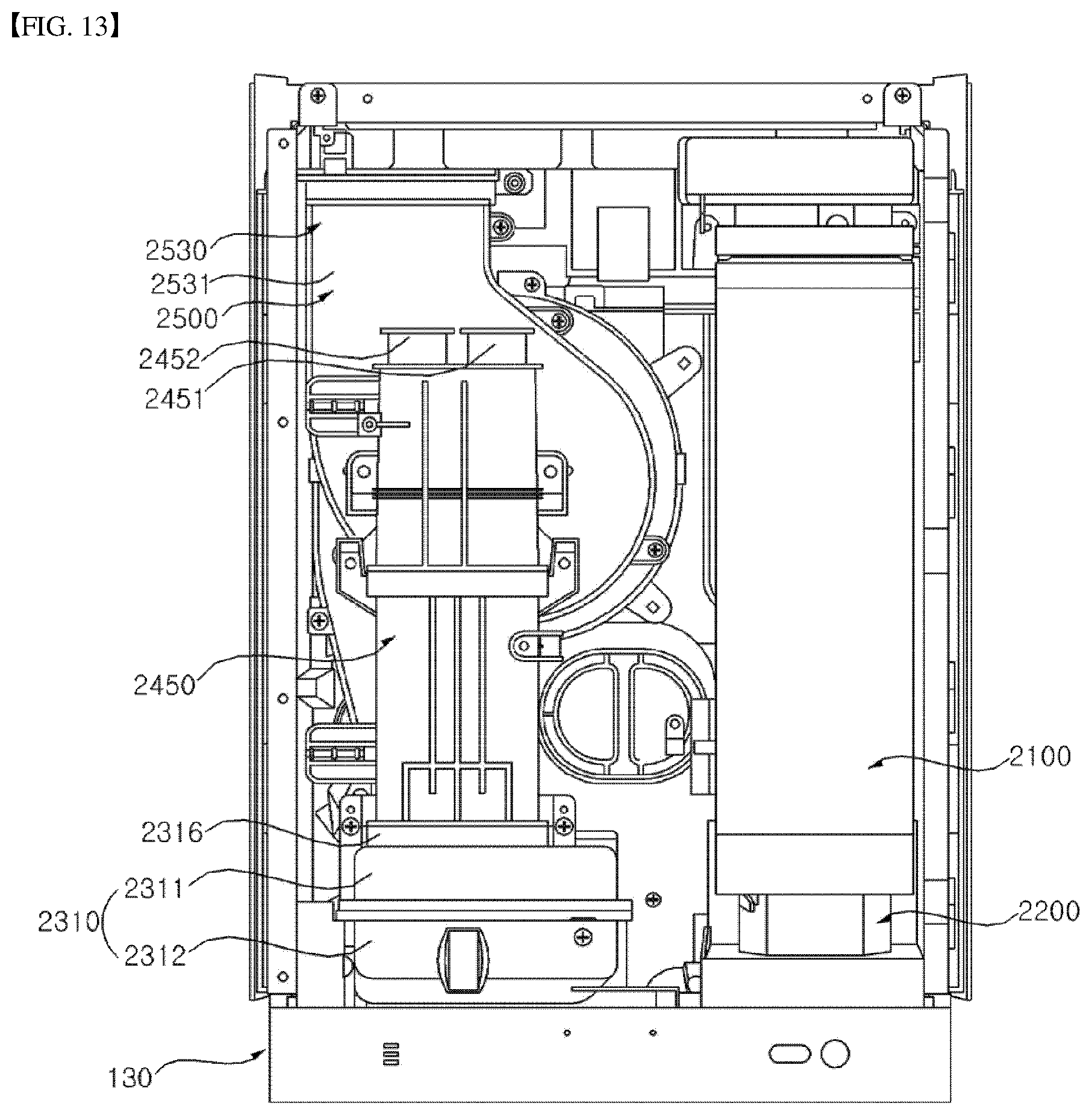 Patent US12313293 Figure 13 – Indoor unit for an air conditioner