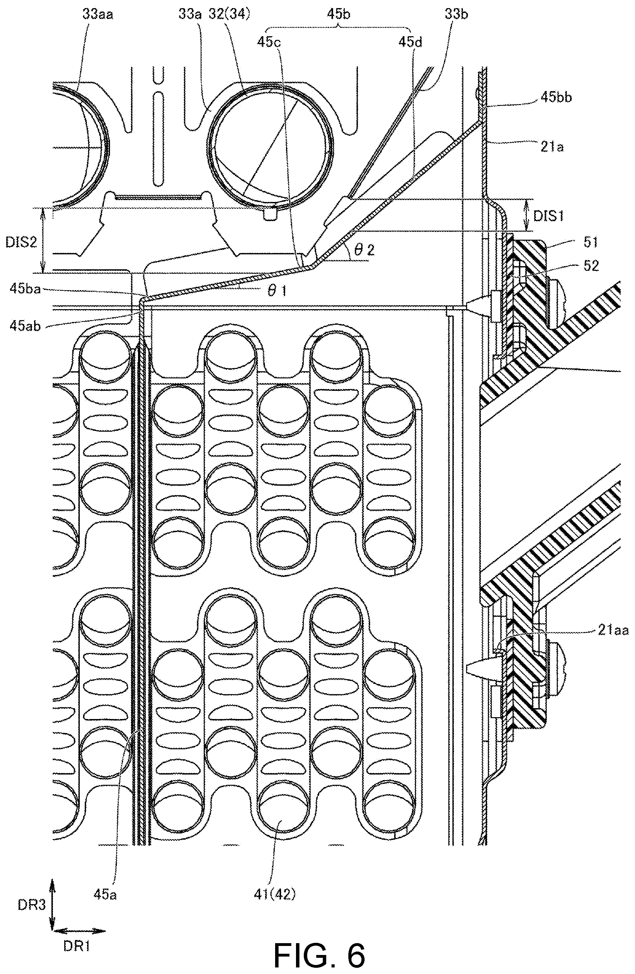 Patent US12313296 Figure 6 – Heat exchanger and water heater