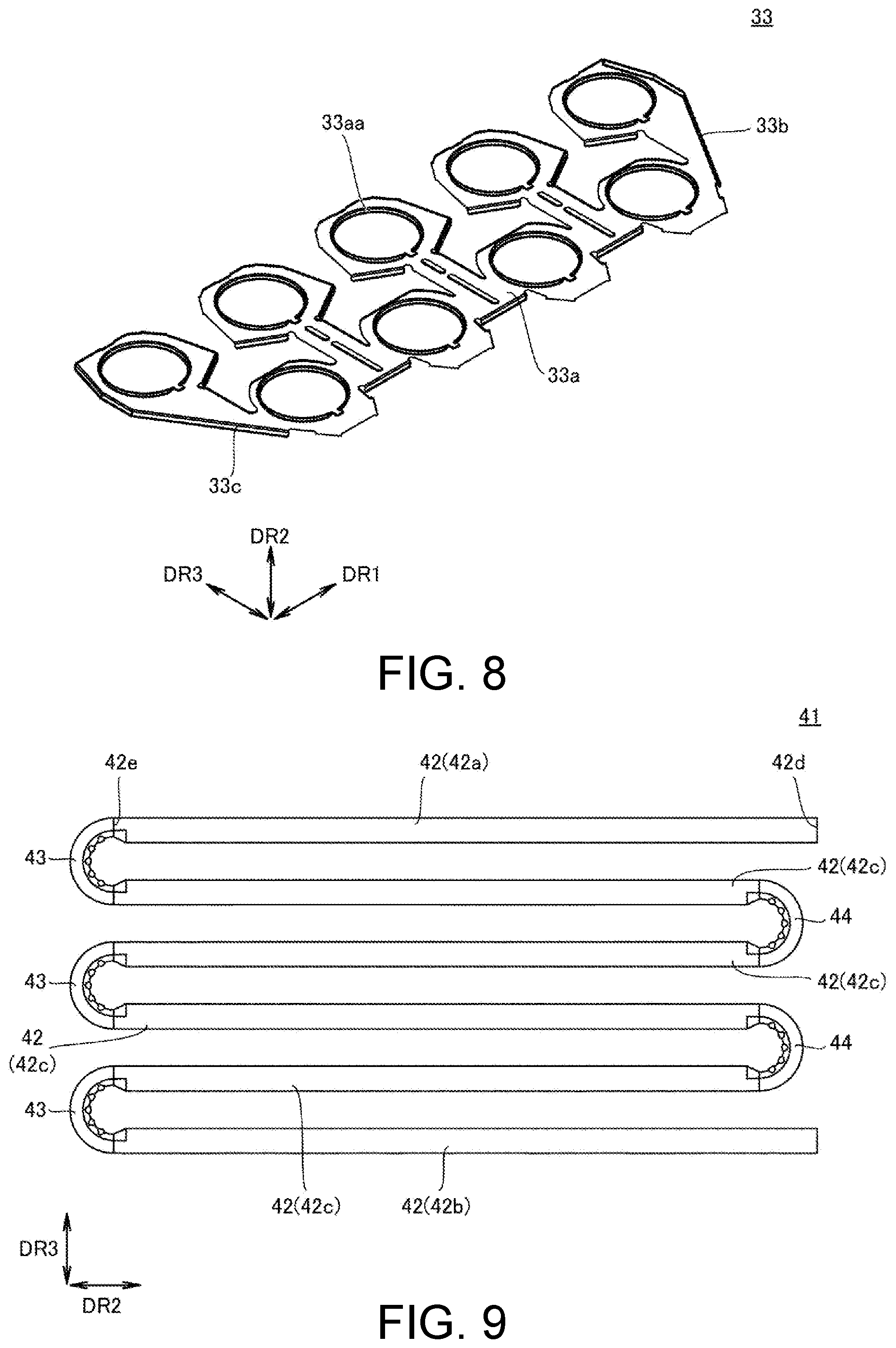 Patent US12313296 Figure 8 – Heat exchanger and water heater