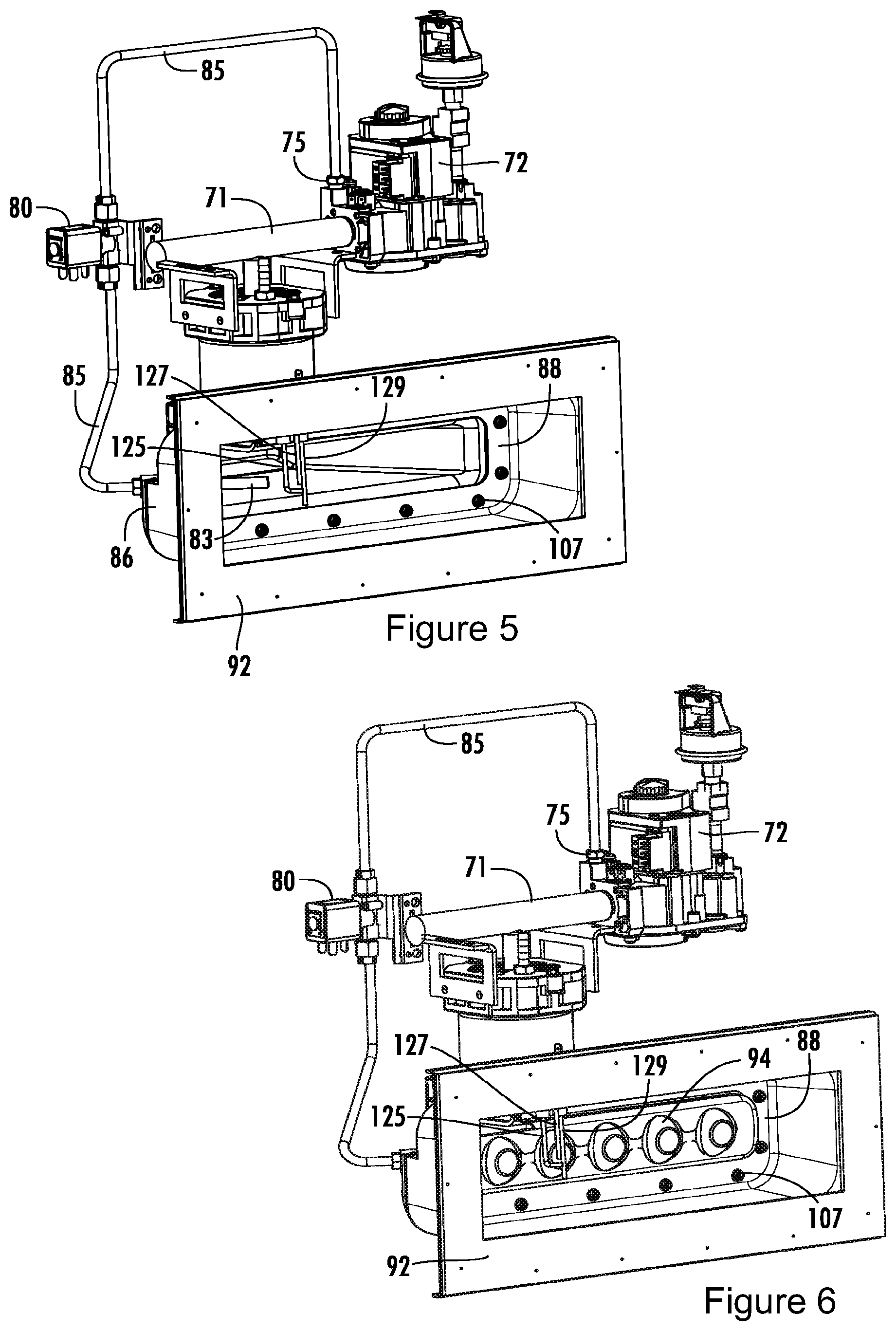 Patent US12313300 Figure 5 – Fuel enrichment system for fuel-fired appliance