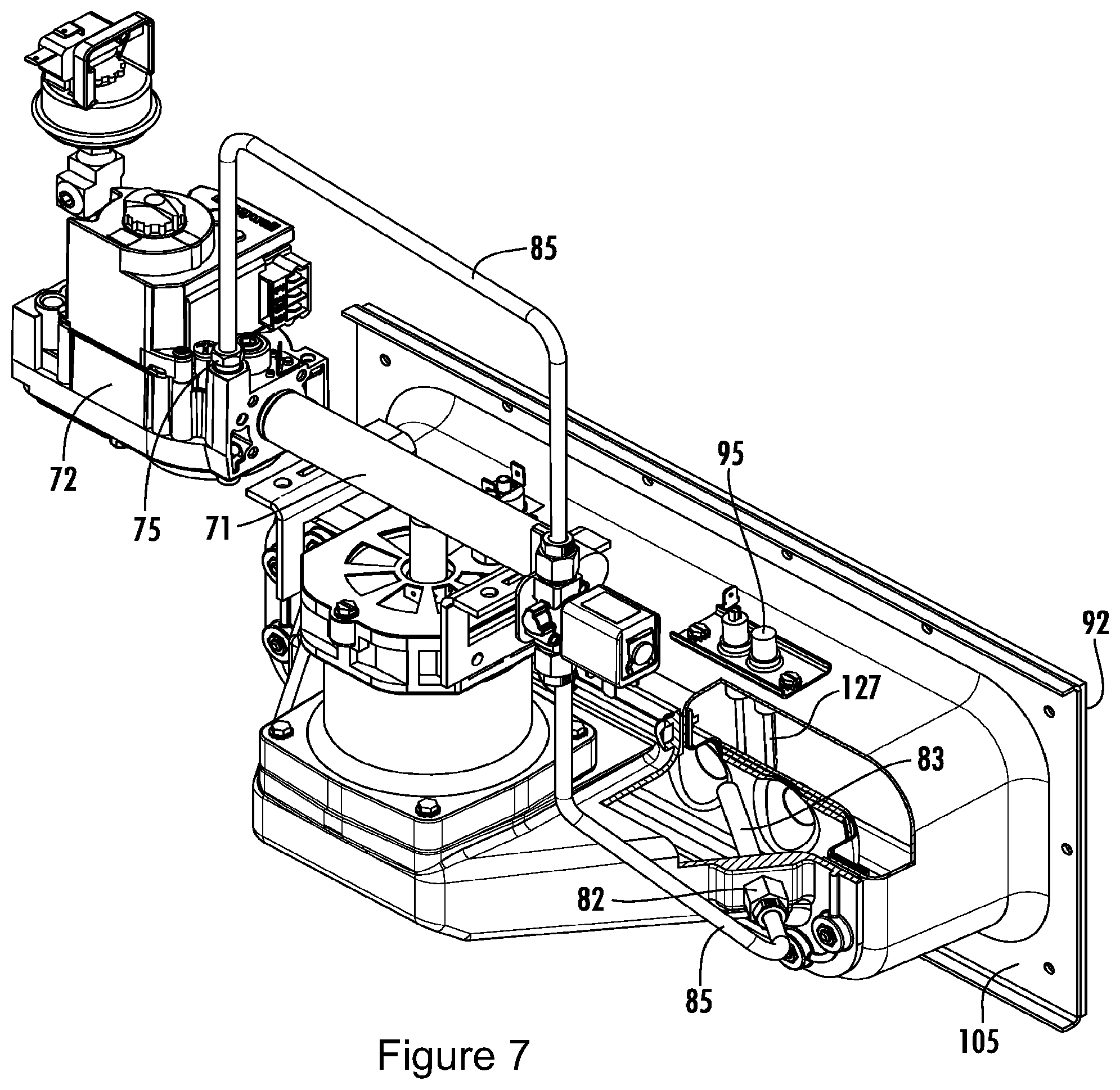 Patent US12313300 Figure 6 – Fuel enrichment system for fuel-fired appliance