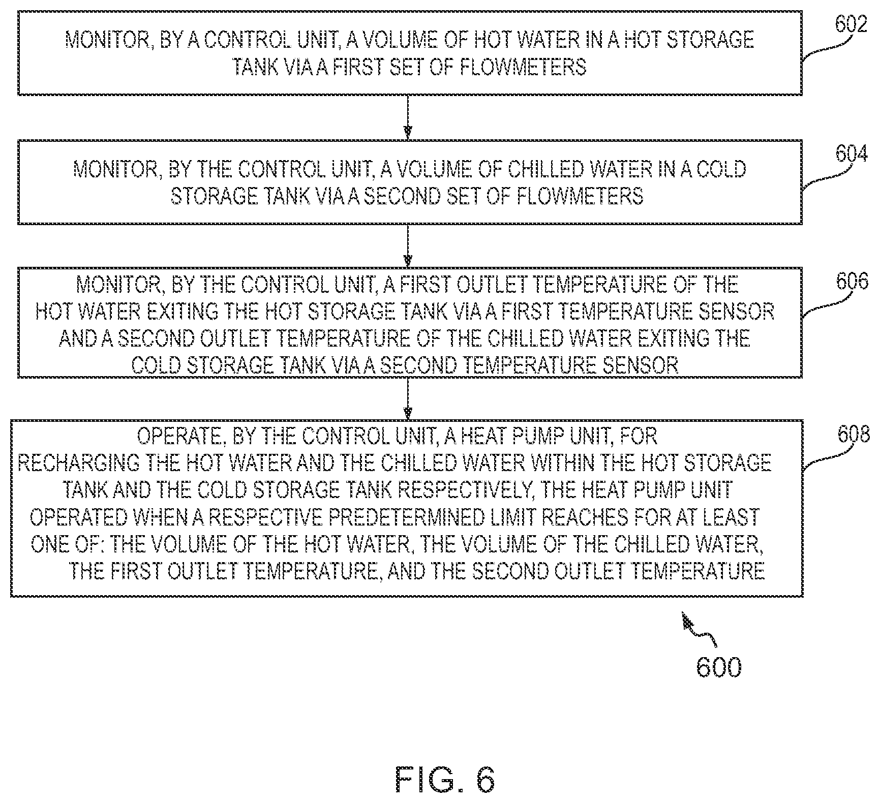 Patent US12313301 Figure 7 – Low-emissions heating, cooling and hot water system