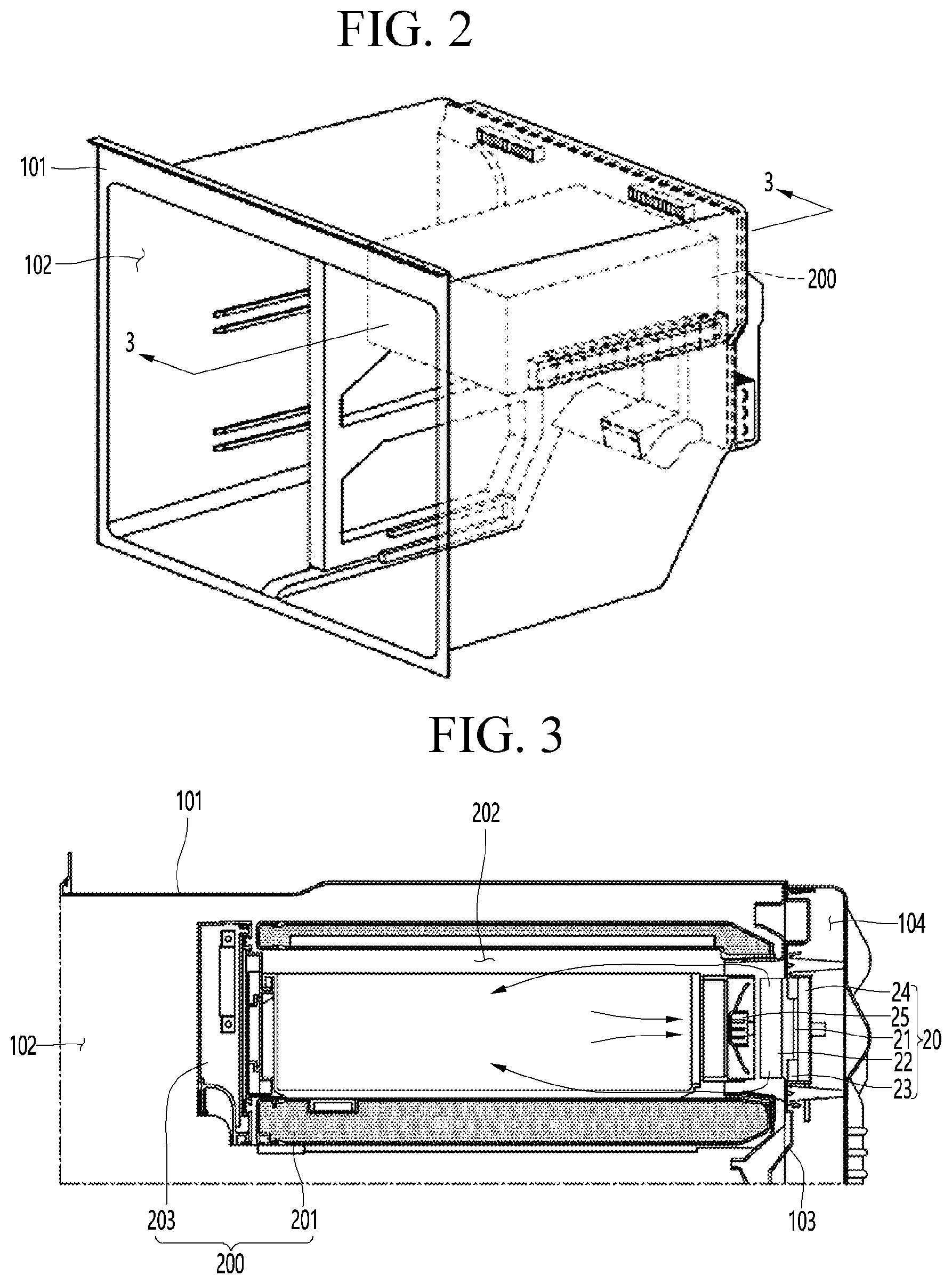 Patent US12313305 Figure 2 – Refrigerator