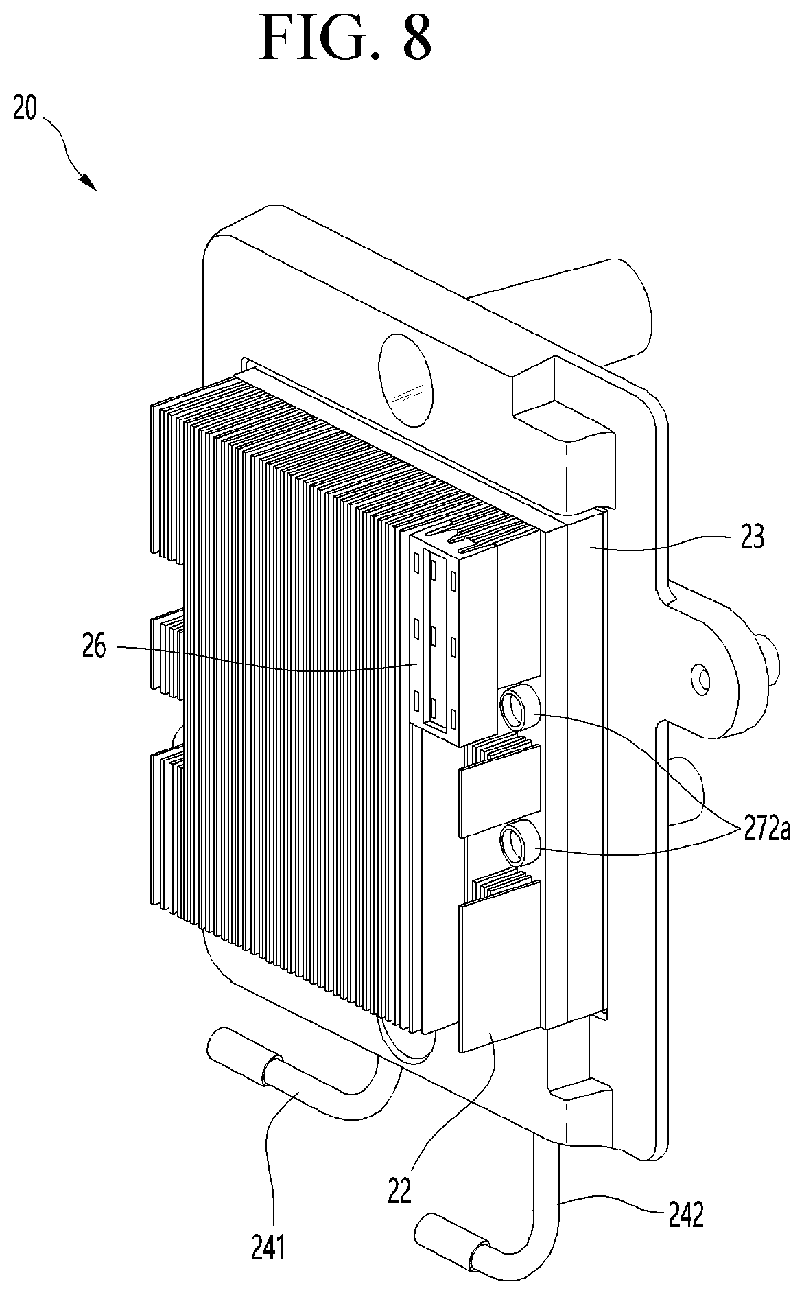 Patent US12313305 Figure 7 – Refrigerator