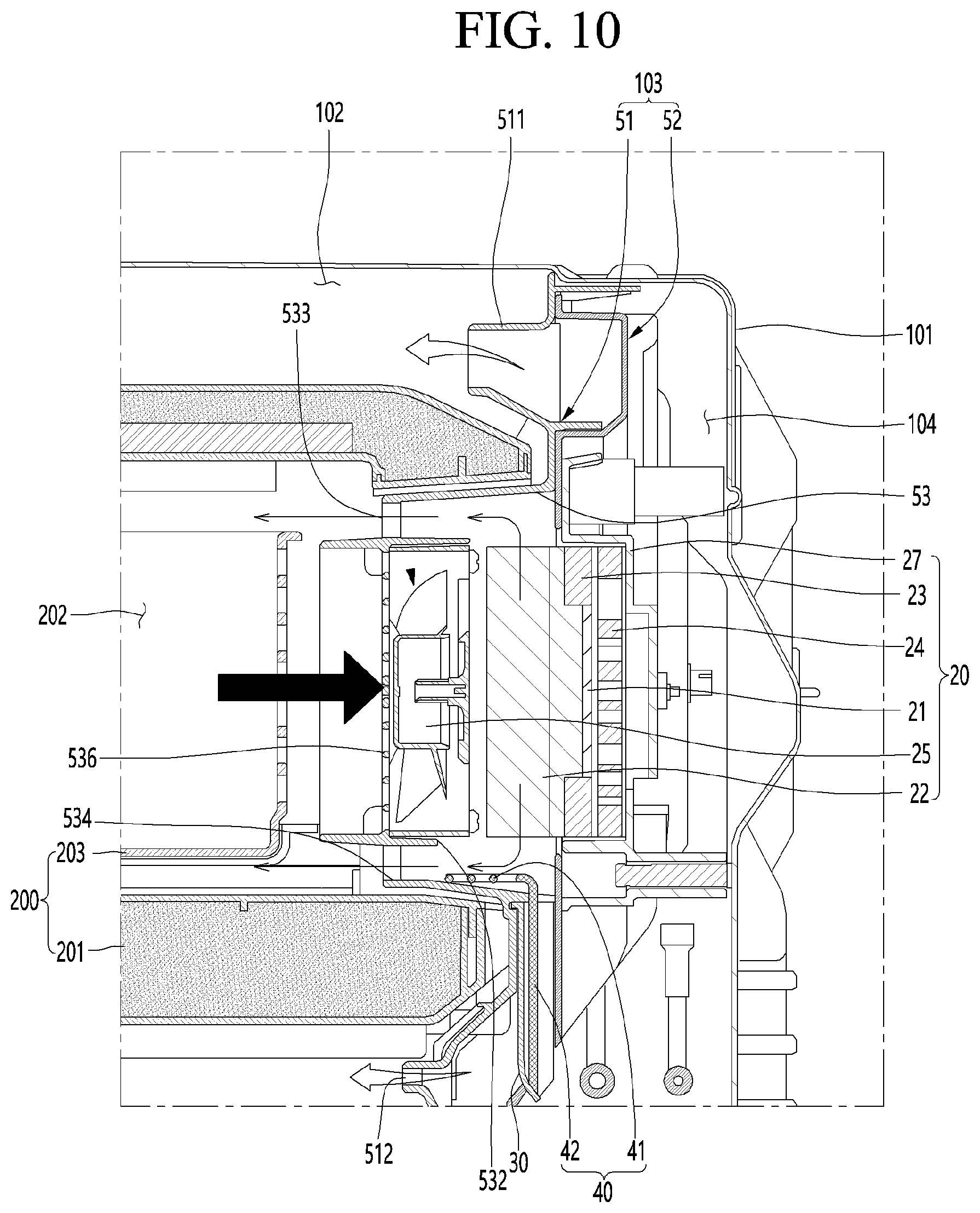 Patent US12313305 Figure 9 – Refrigerator