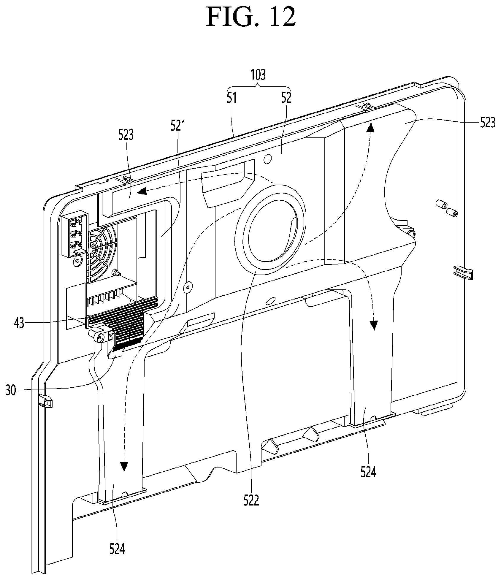 Patent US12313305 Figure 11 – Refrigerator