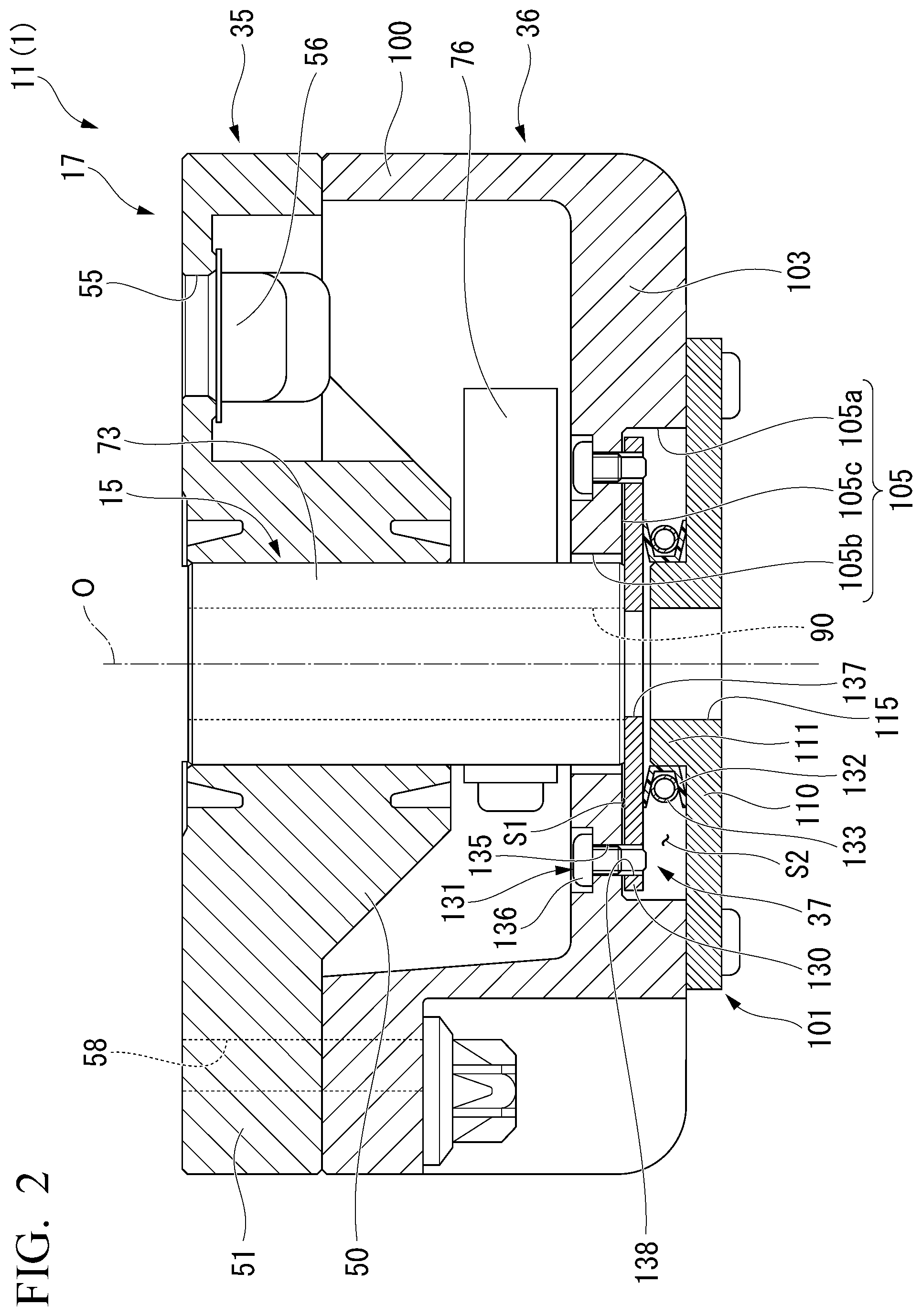 Patent US12313308 Figure 2 – Rotary compressor and refrigeration cycle device