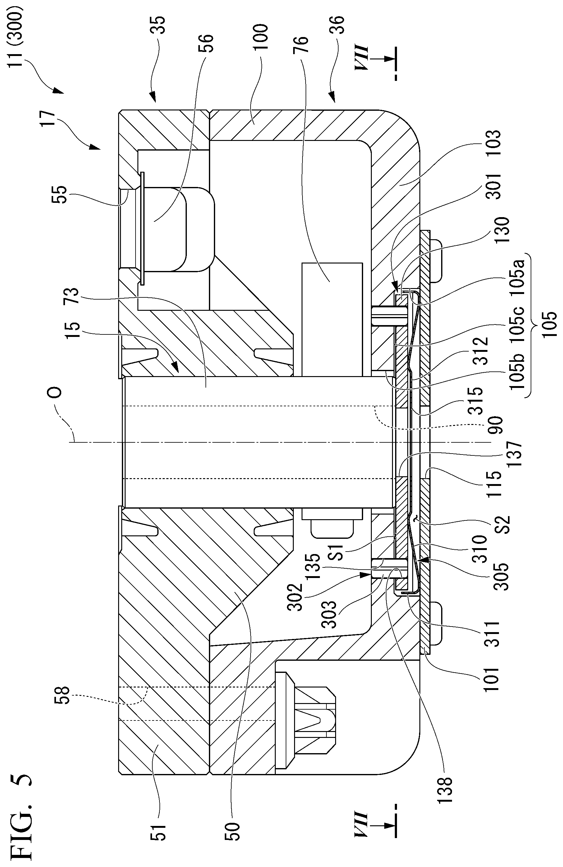 Patent US12313308 Figure 5 – Rotary compressor and refrigeration cycle device