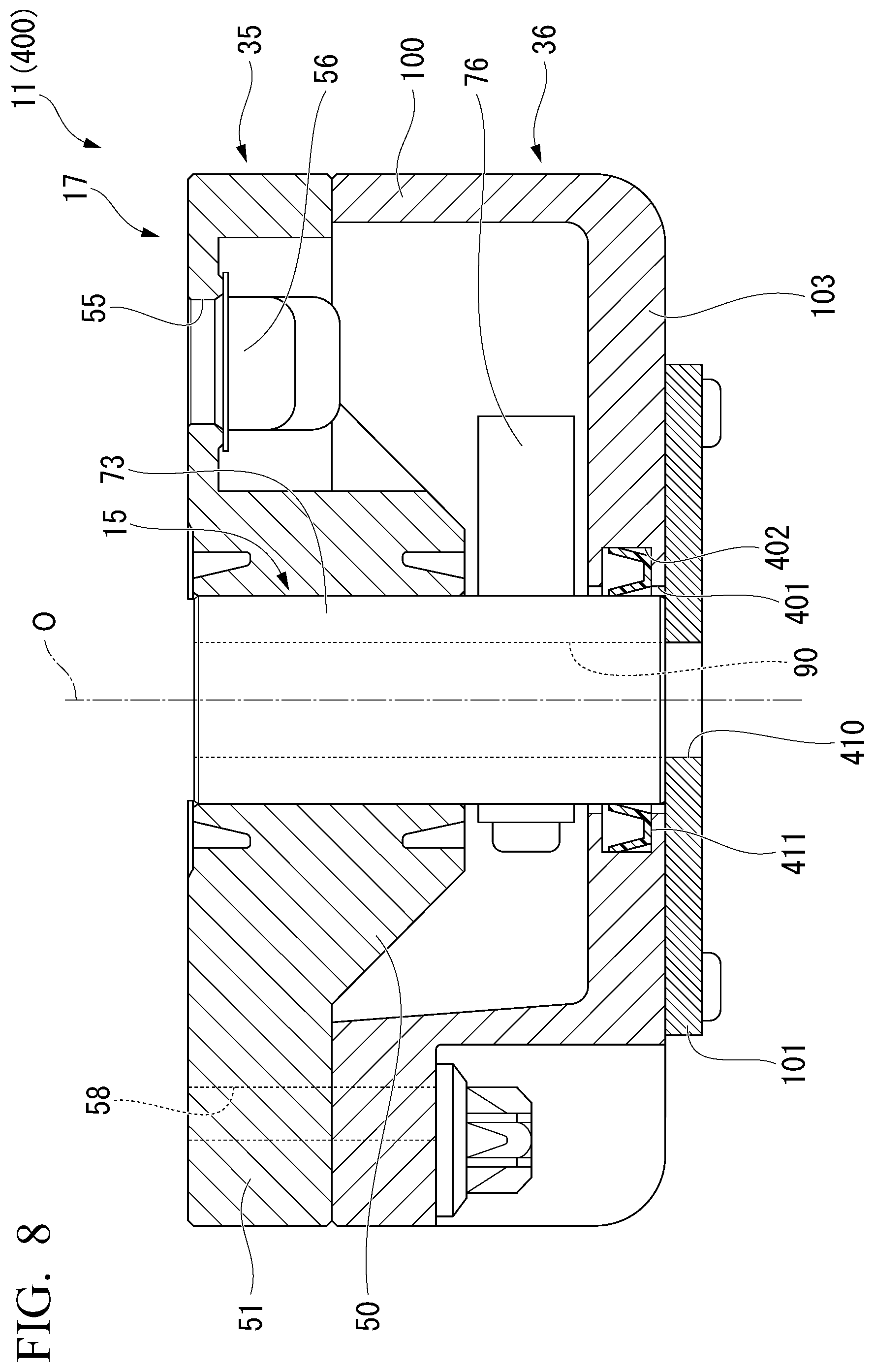 Patent US12313308 Figure 8 – Rotary compressor and refrigeration cycle device