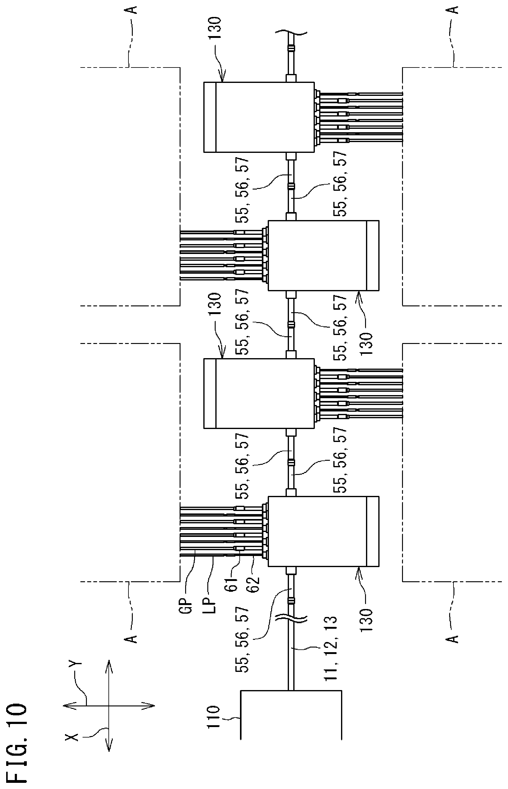 Patent US12313310 Figure 10 – Refrigerant flow path switching device and air conditioning system