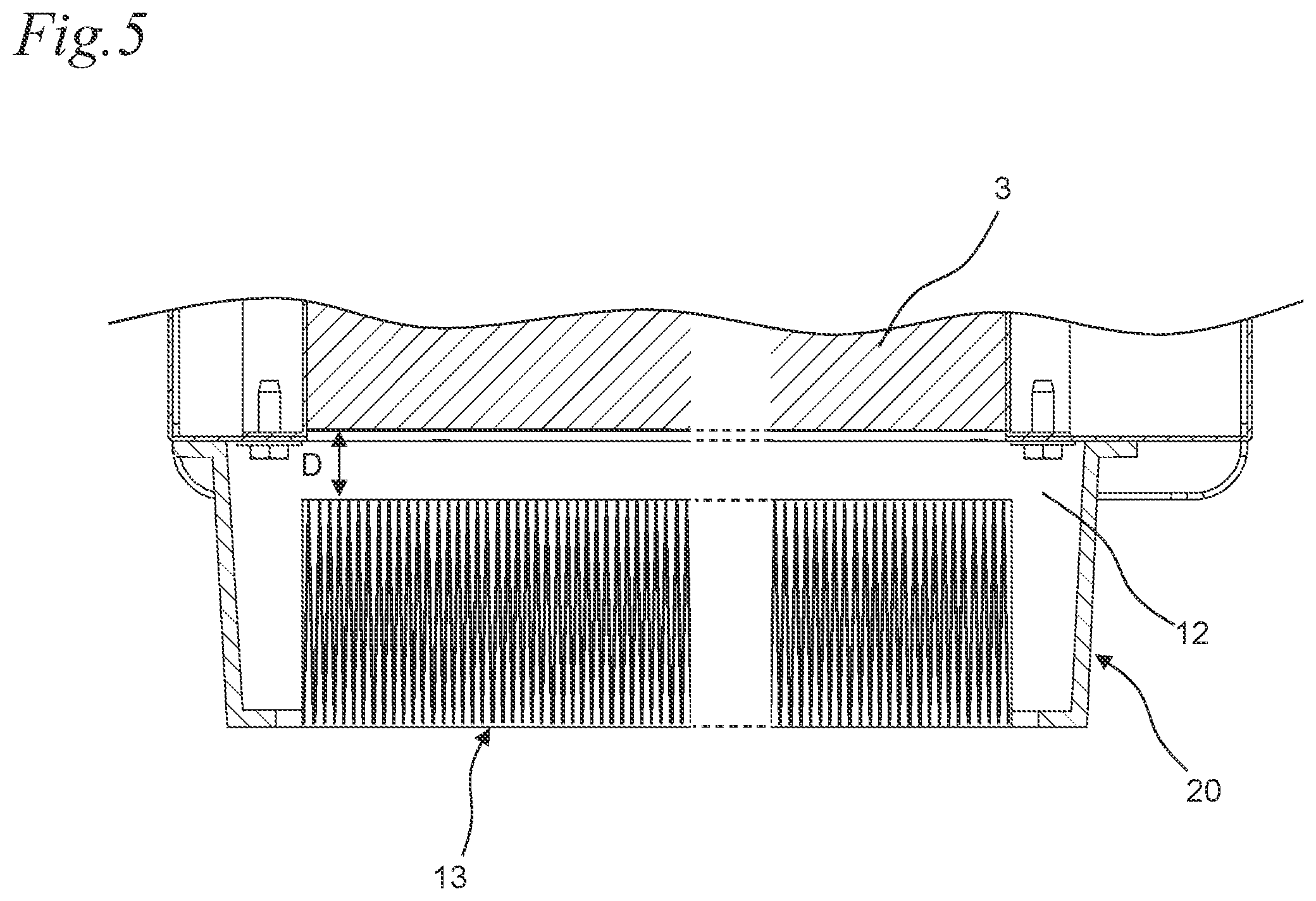 Patent US12313312 Figure 5 – Refrigeration device and oil cooling device