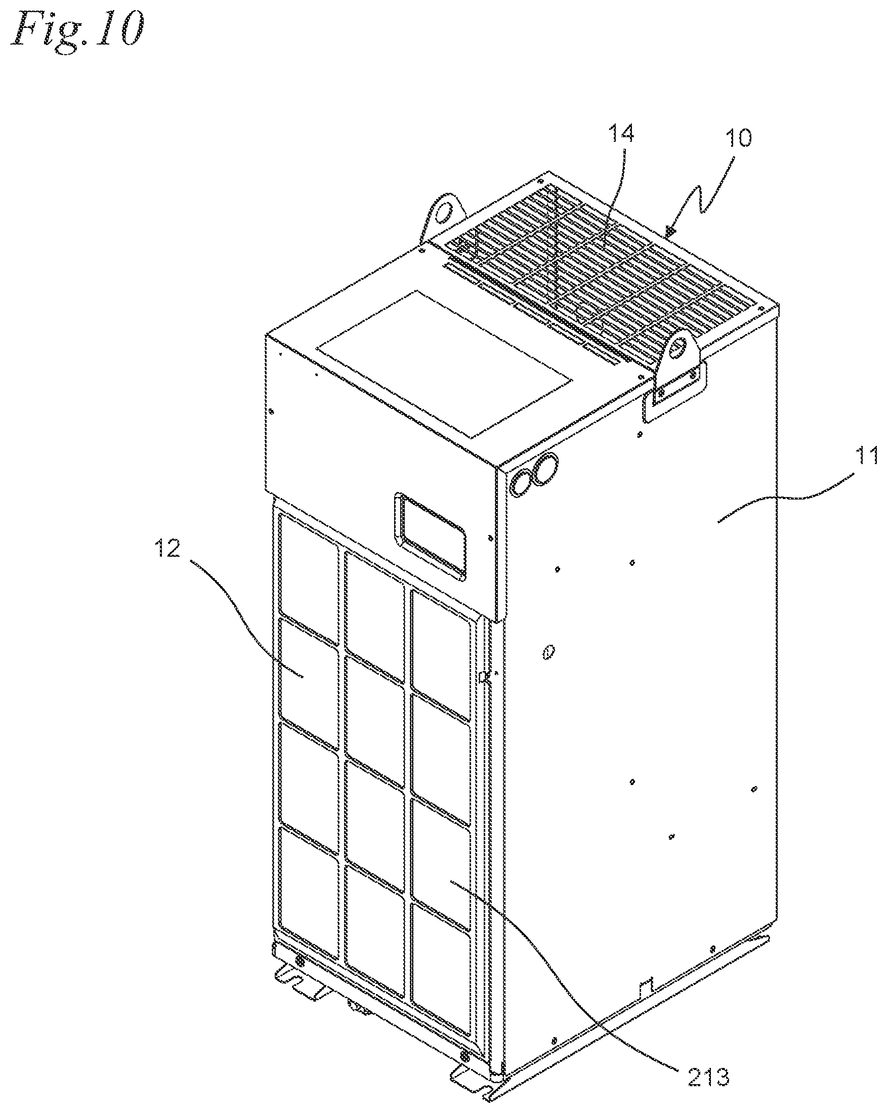 Patent US12313312 Figure 10 – Refrigeration device and oil cooling device